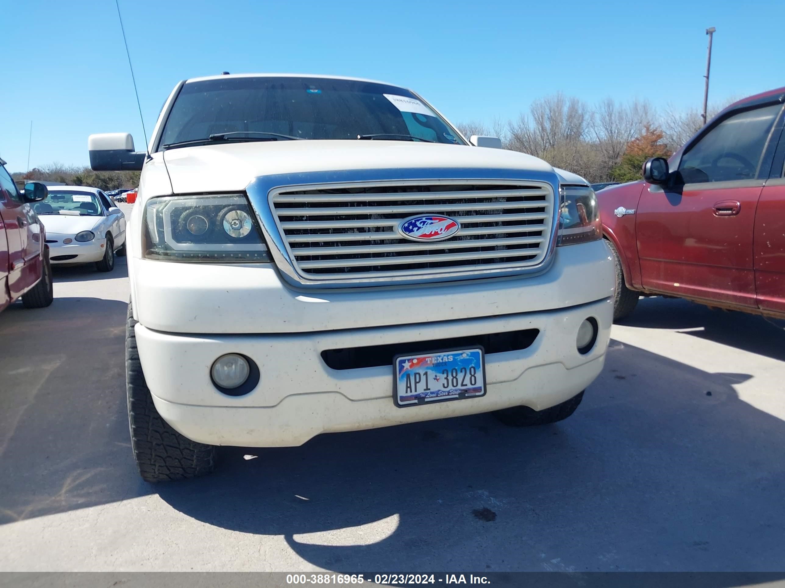 ford f-150 2008 1ftrw145x8fa40726