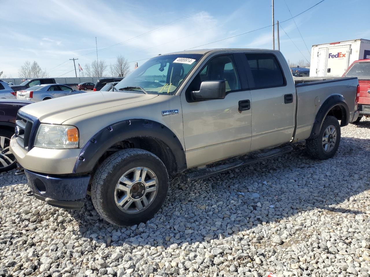 ford f-150 2008 1ftrw14w28ke98812