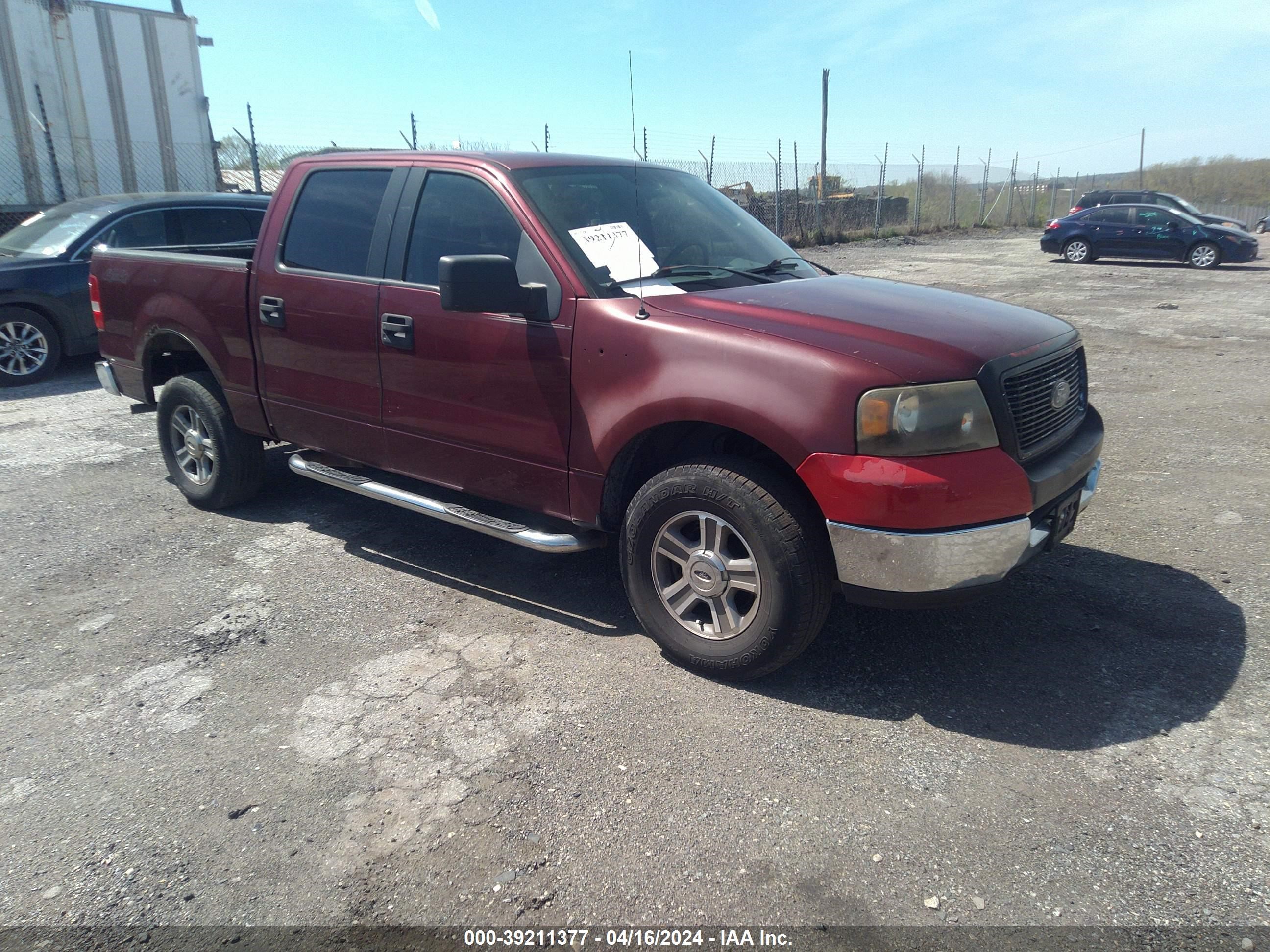 ford f-150 2005 1ftrw14w75fb01793