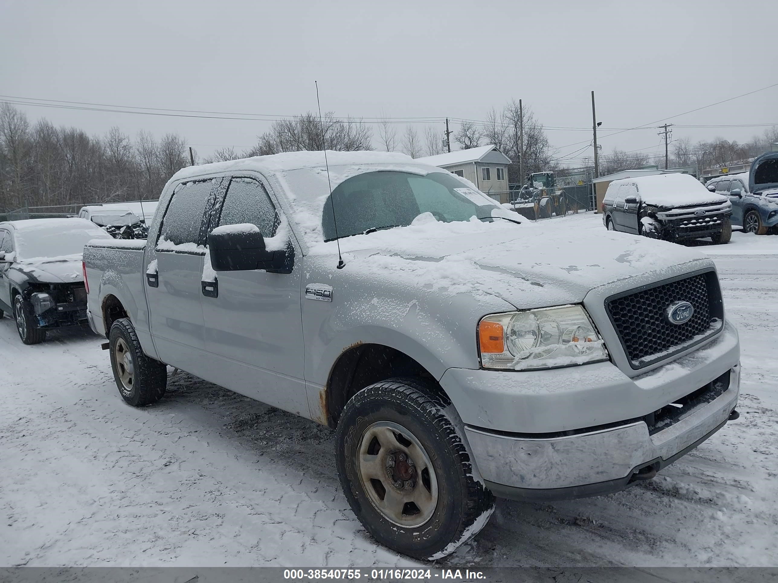 ford f-150 2005 1ftrw14w95kb53403