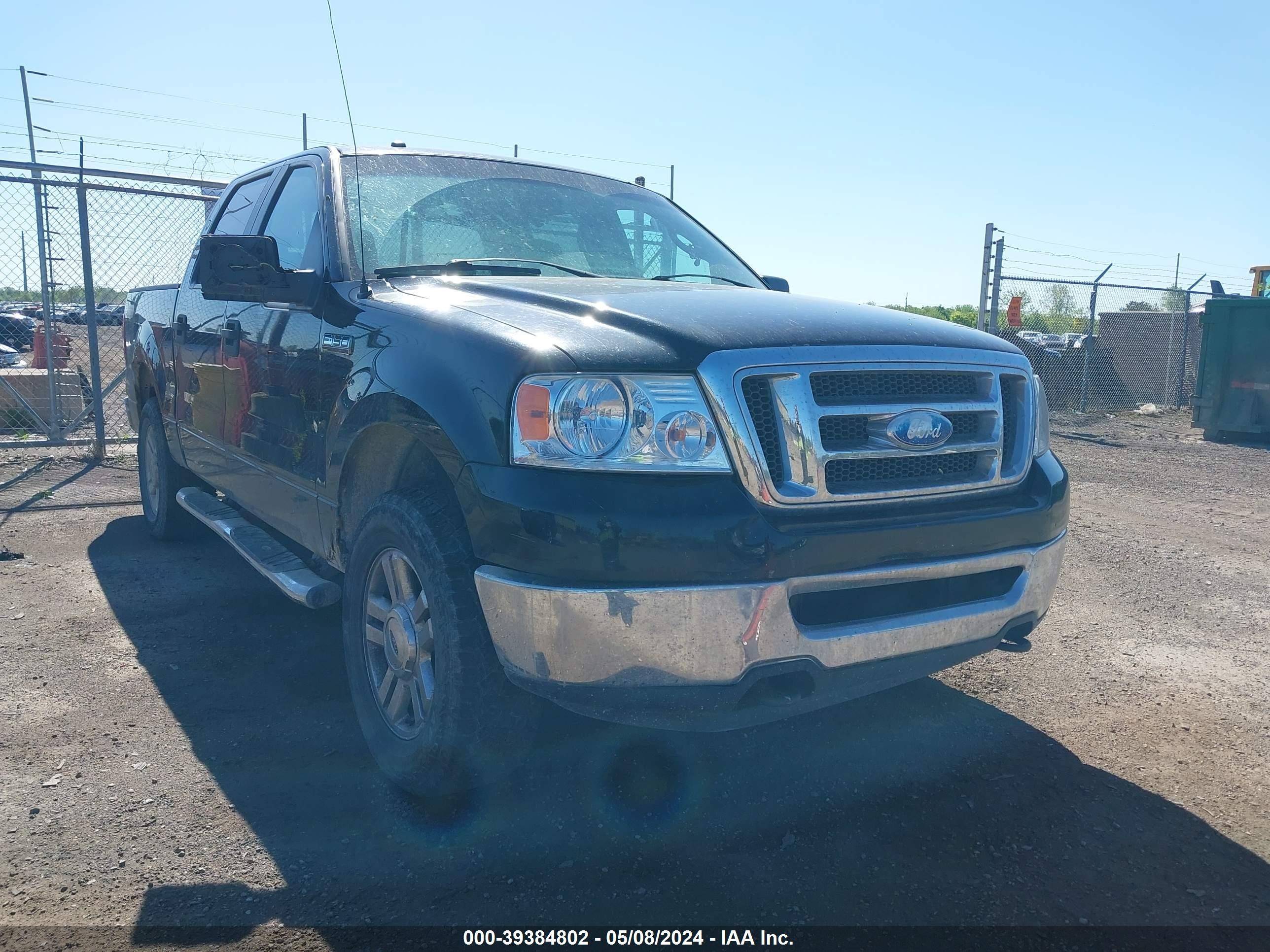 ford f-150 2008 1ftrw14w98fa73208