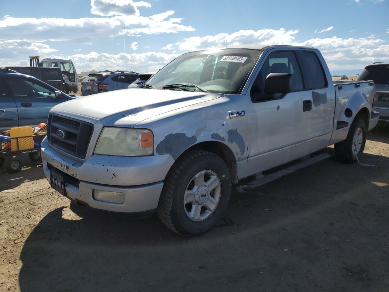 ford f-150 2005 1ftrx02w85kd66675