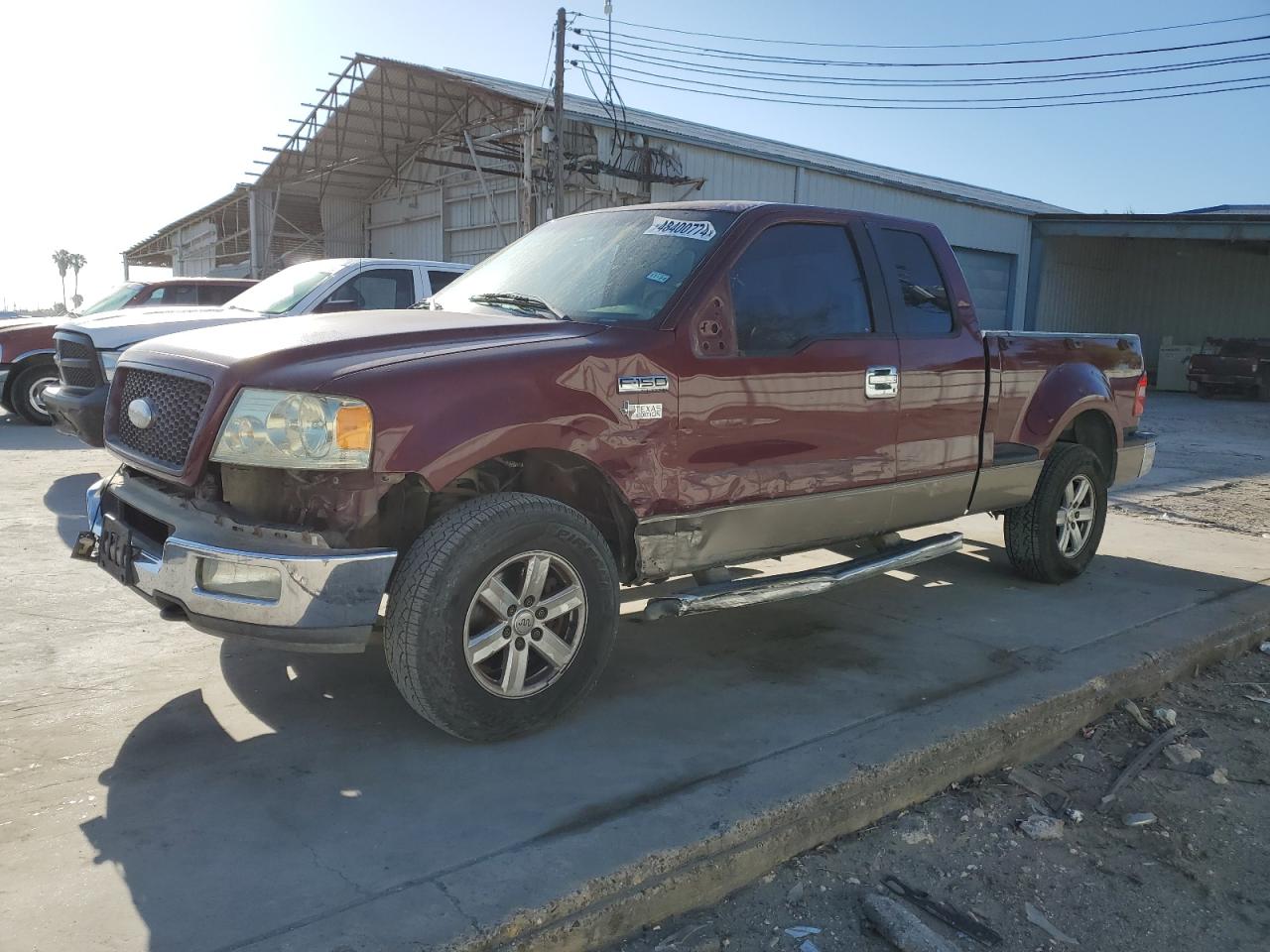 ford f-150 2005 1ftrx04wx5kb66085