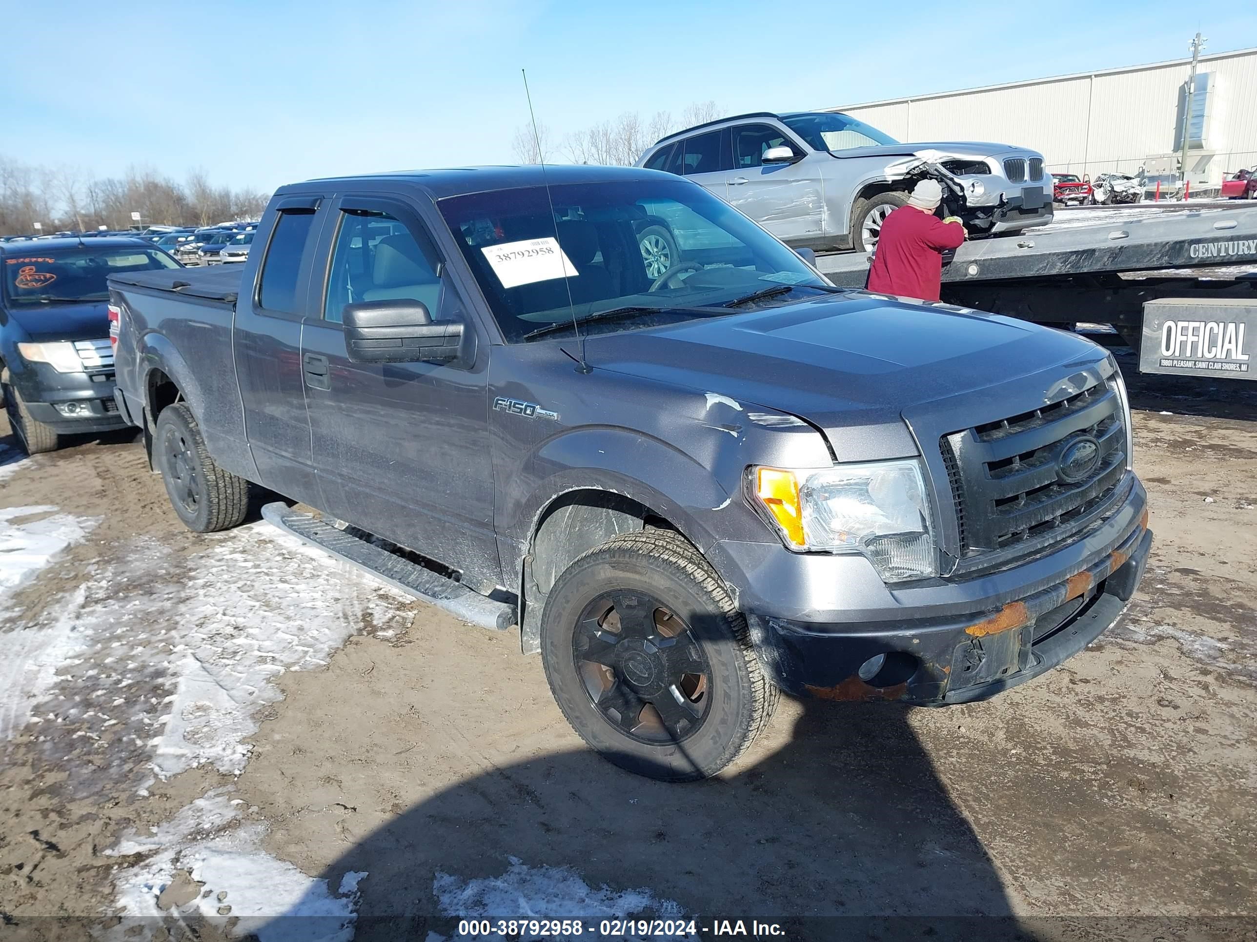 ford f-150 2009 1ftrx12w19fa20102