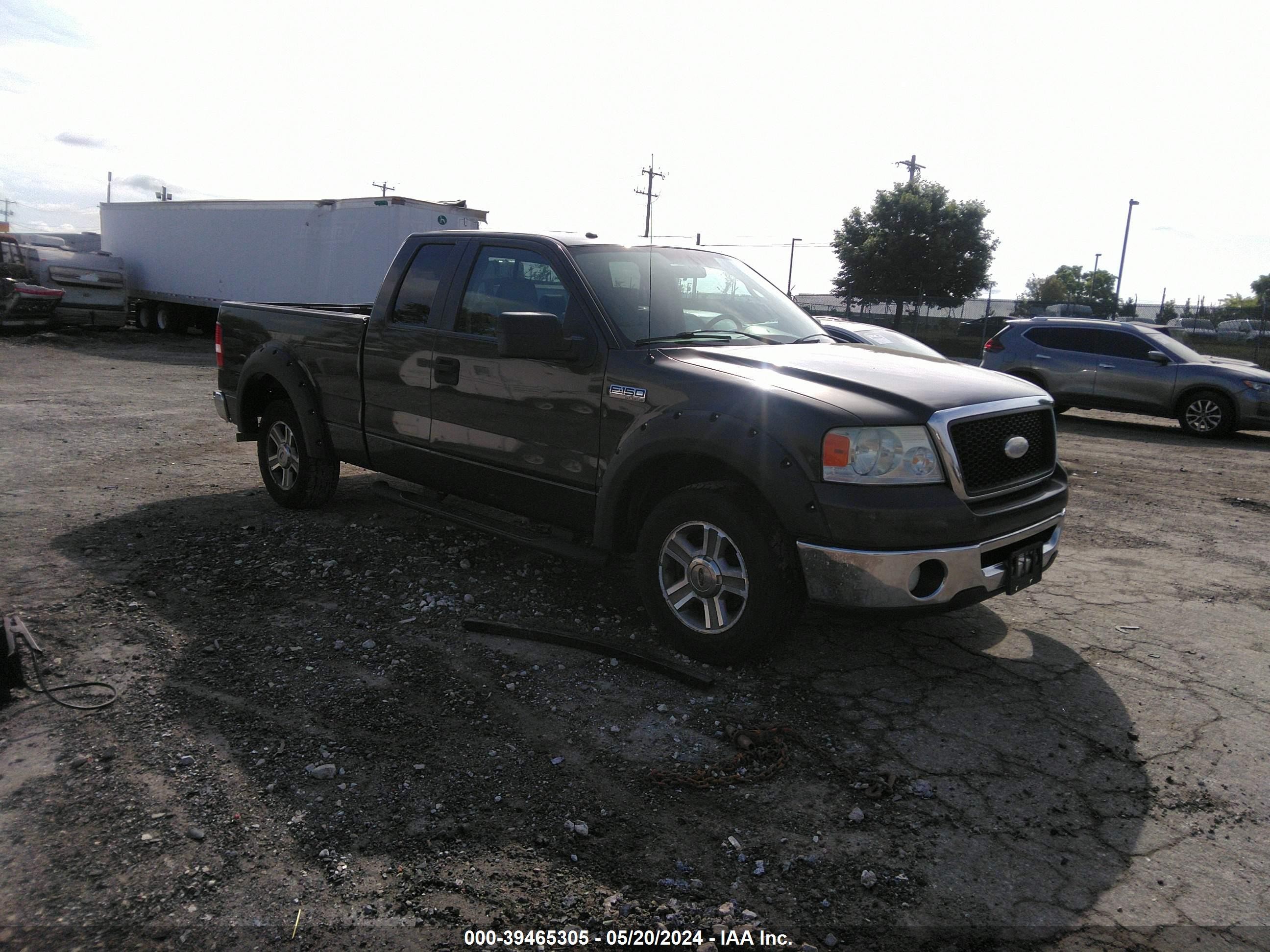 ford f-150 2007 1ftrx12w27fa82637