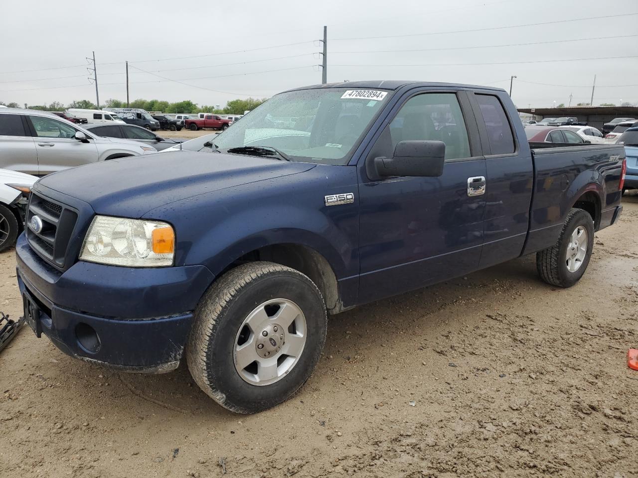 ford f-150 2007 1ftrx12w27kd19392