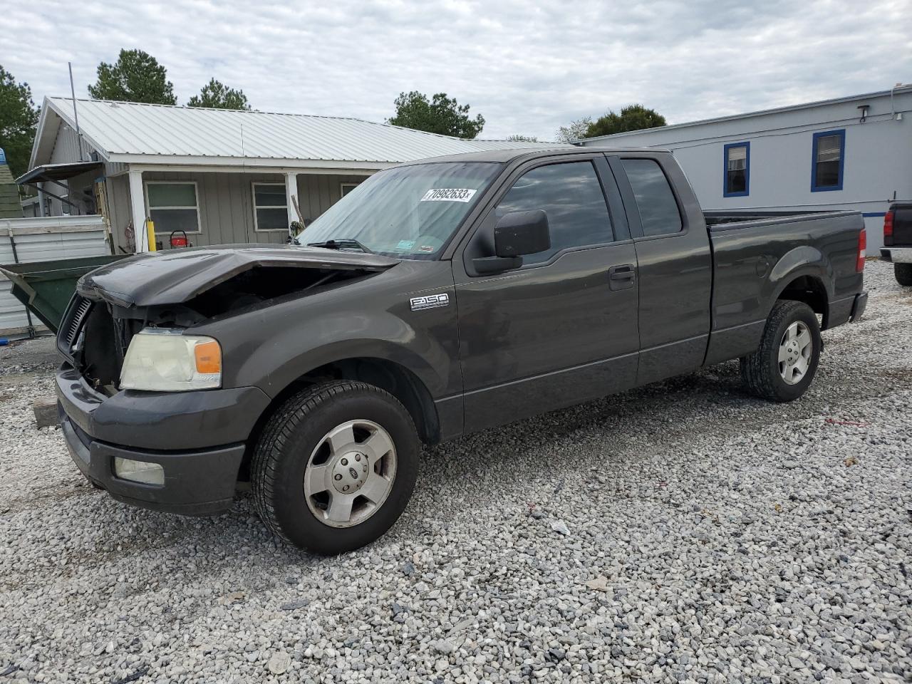 ford f-150 2005 1ftrx12w35na72508