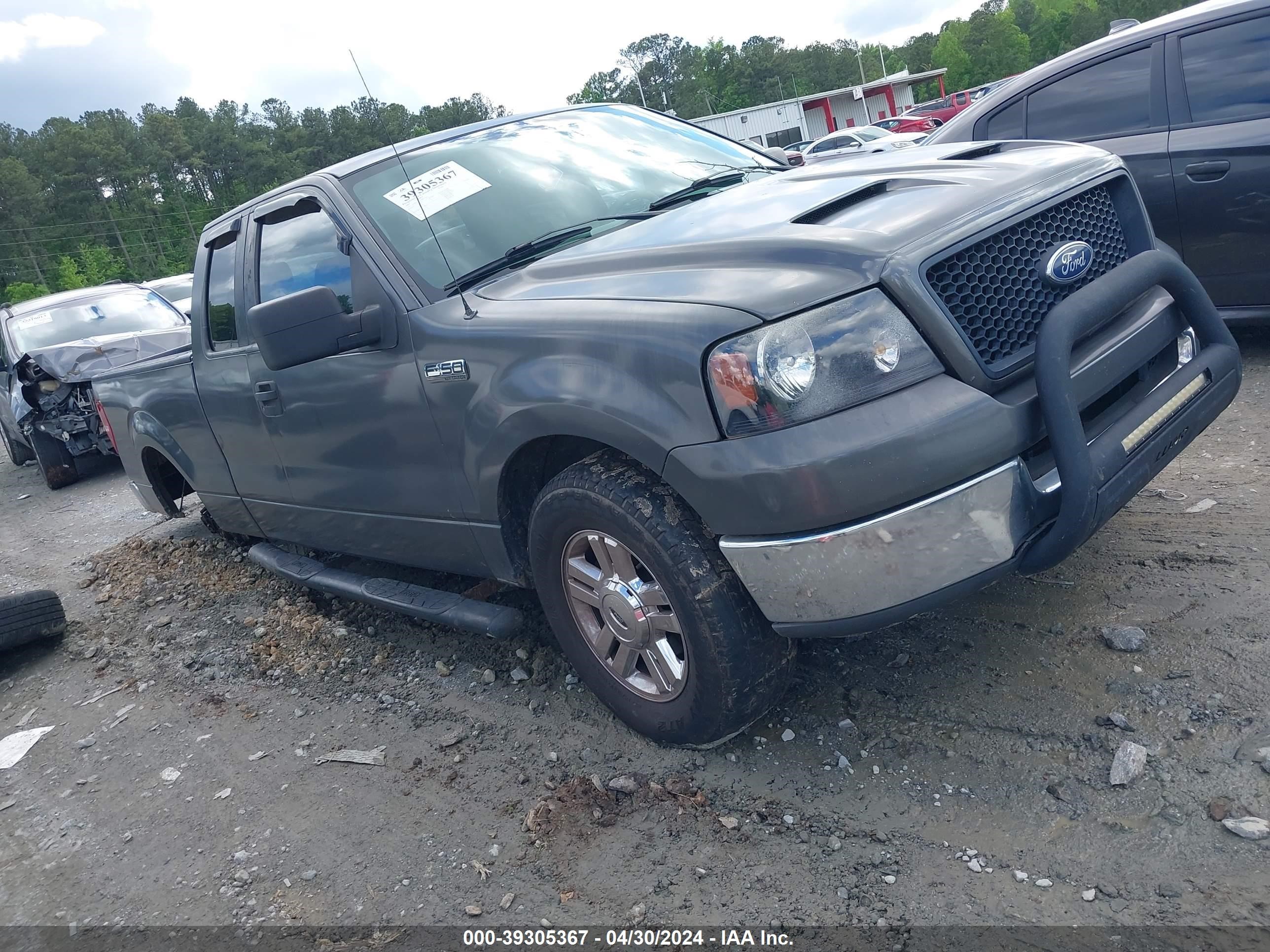 ford f-150 2005 1ftrx12w35nb77145