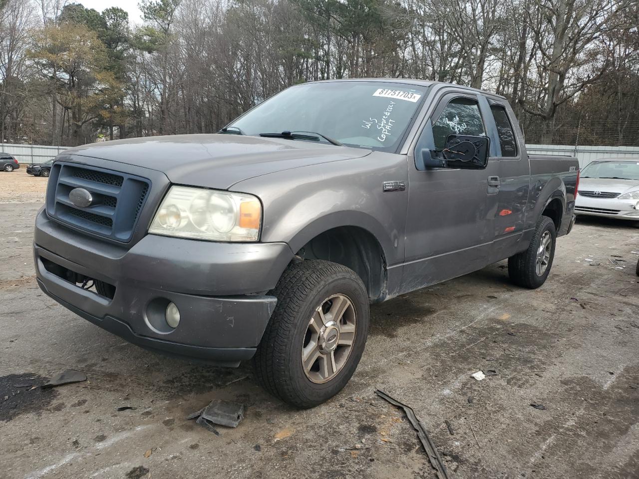 ford f-150 2008 1ftrx12w38fb17560