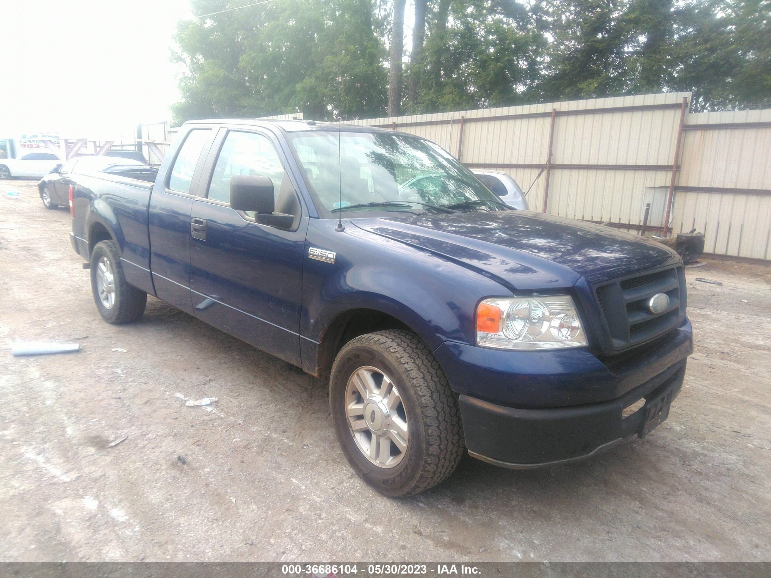 ford f-150 2007 1ftrx12w67fa46630