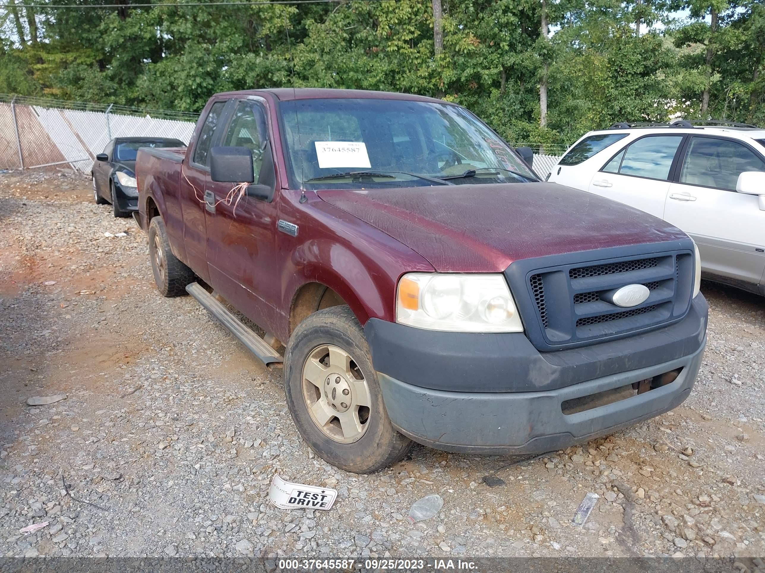 ford f-150 2006 1ftrx12w76na14788