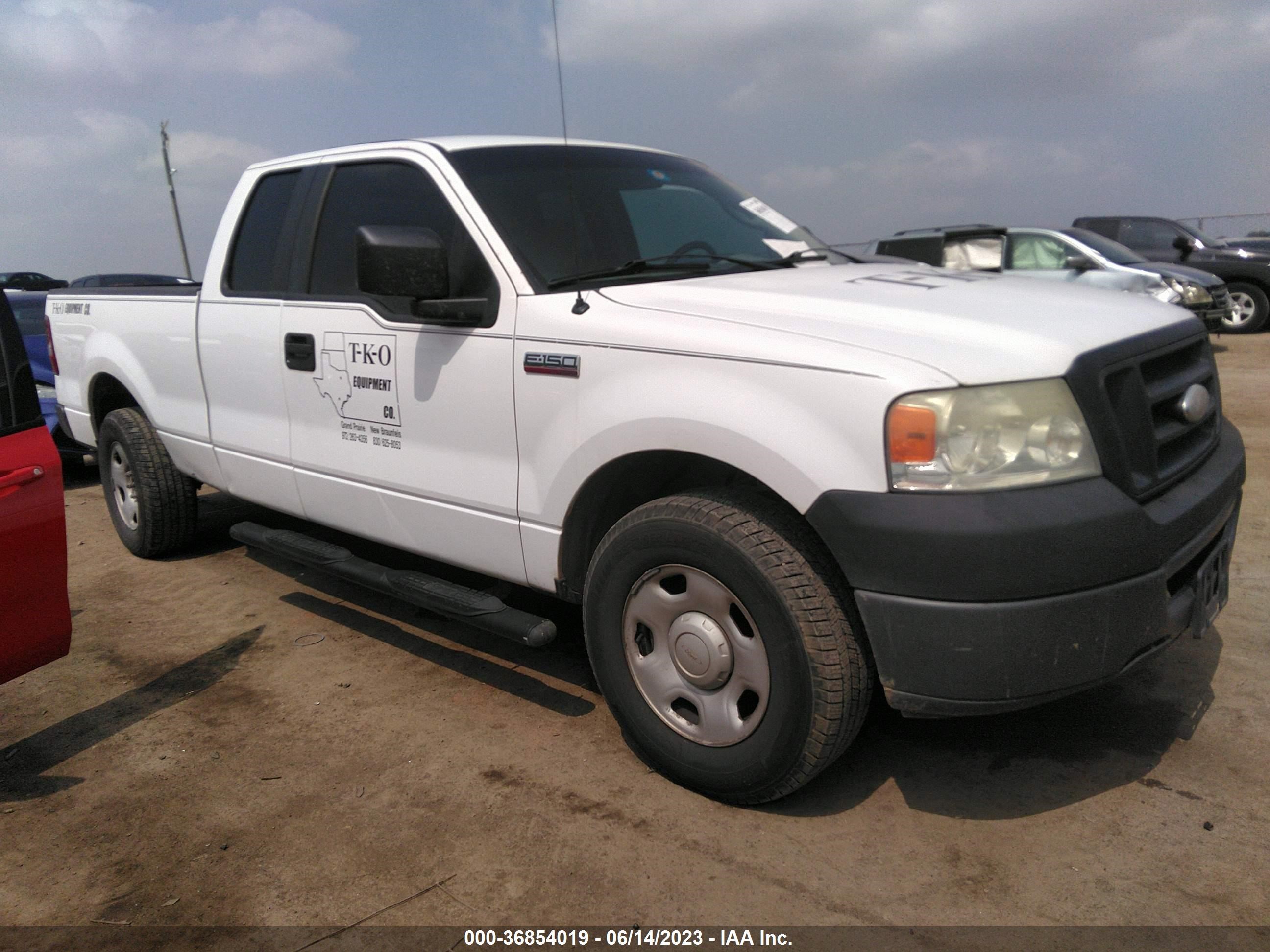 ford f-150 2007 1ftrx12w77na56363