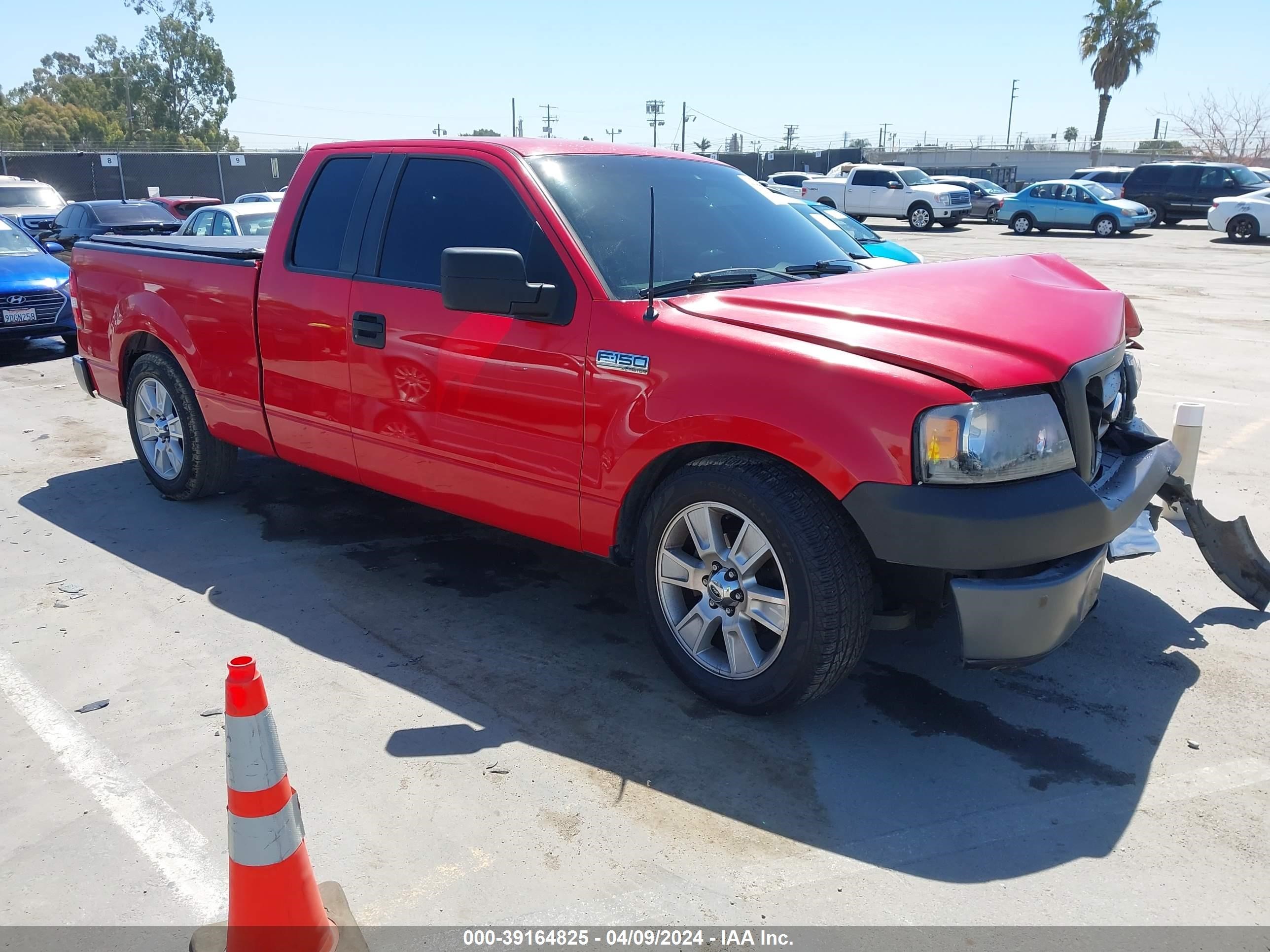 ford f-150 2007 1ftrx12w97ka54647