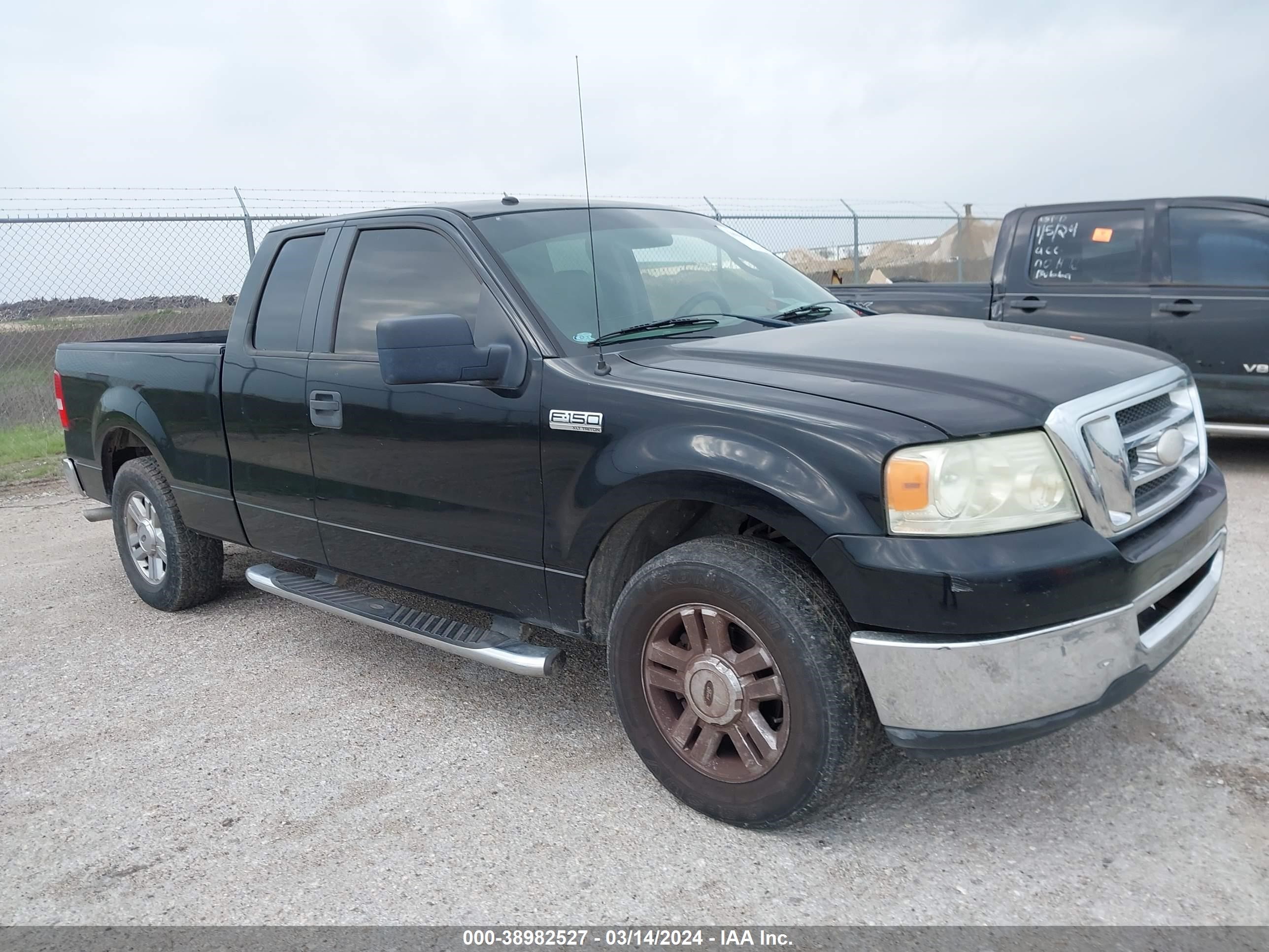 ford f-150 2007 1ftrx12w97kd27540