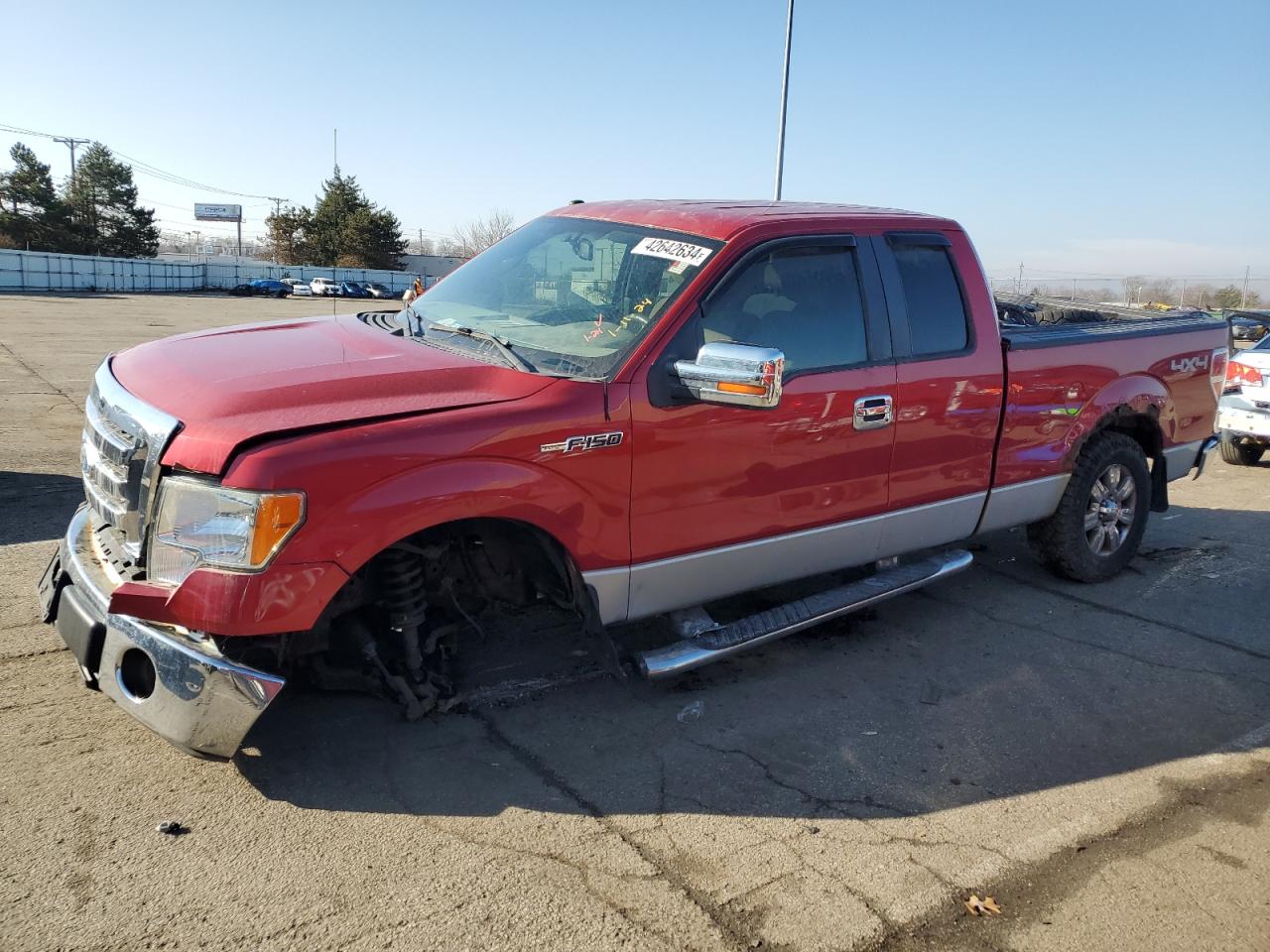 ford f-150 2009 1ftrx14809fa94741