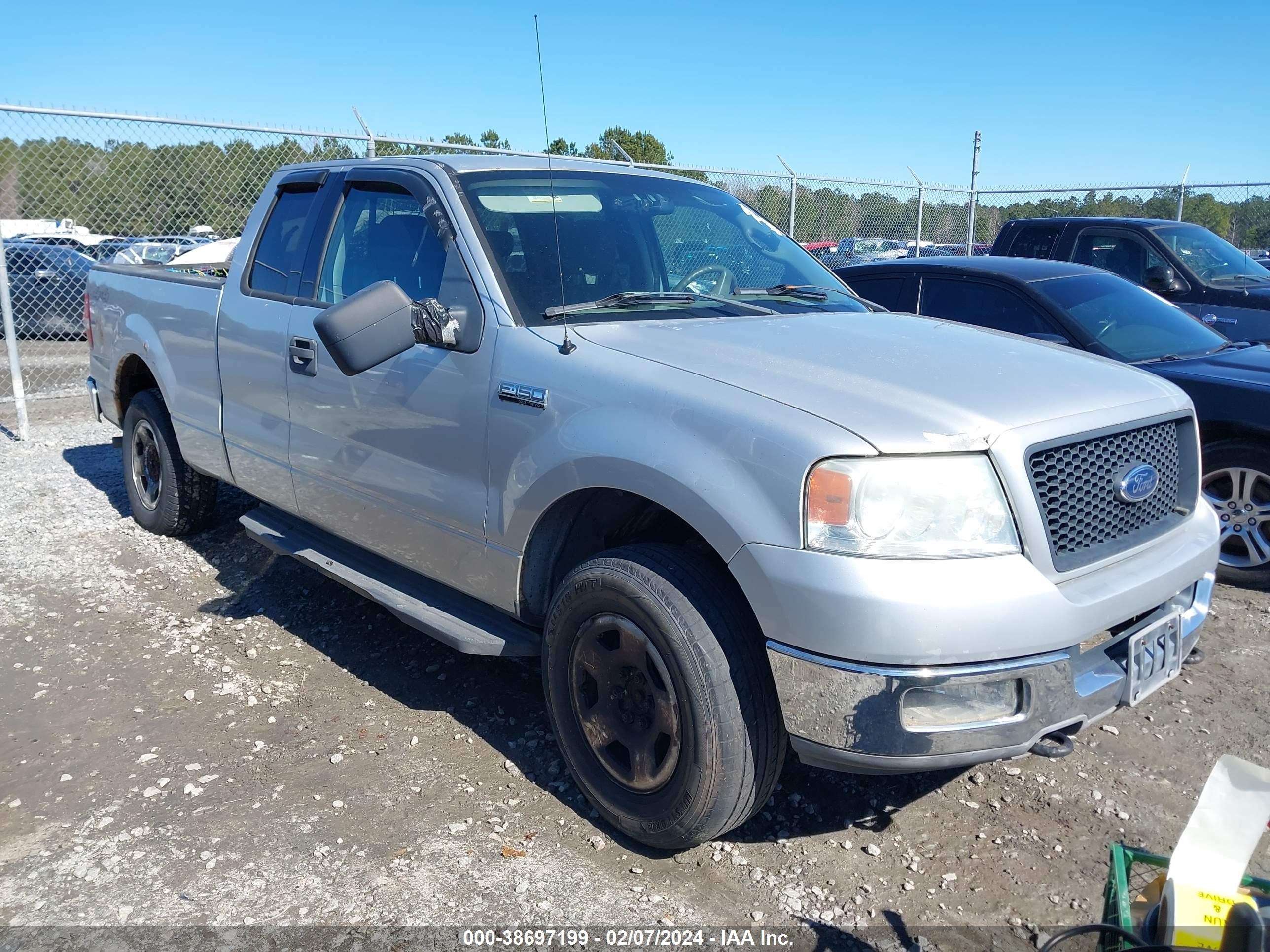 ford f-150 2004 1ftrx14w04nc56736