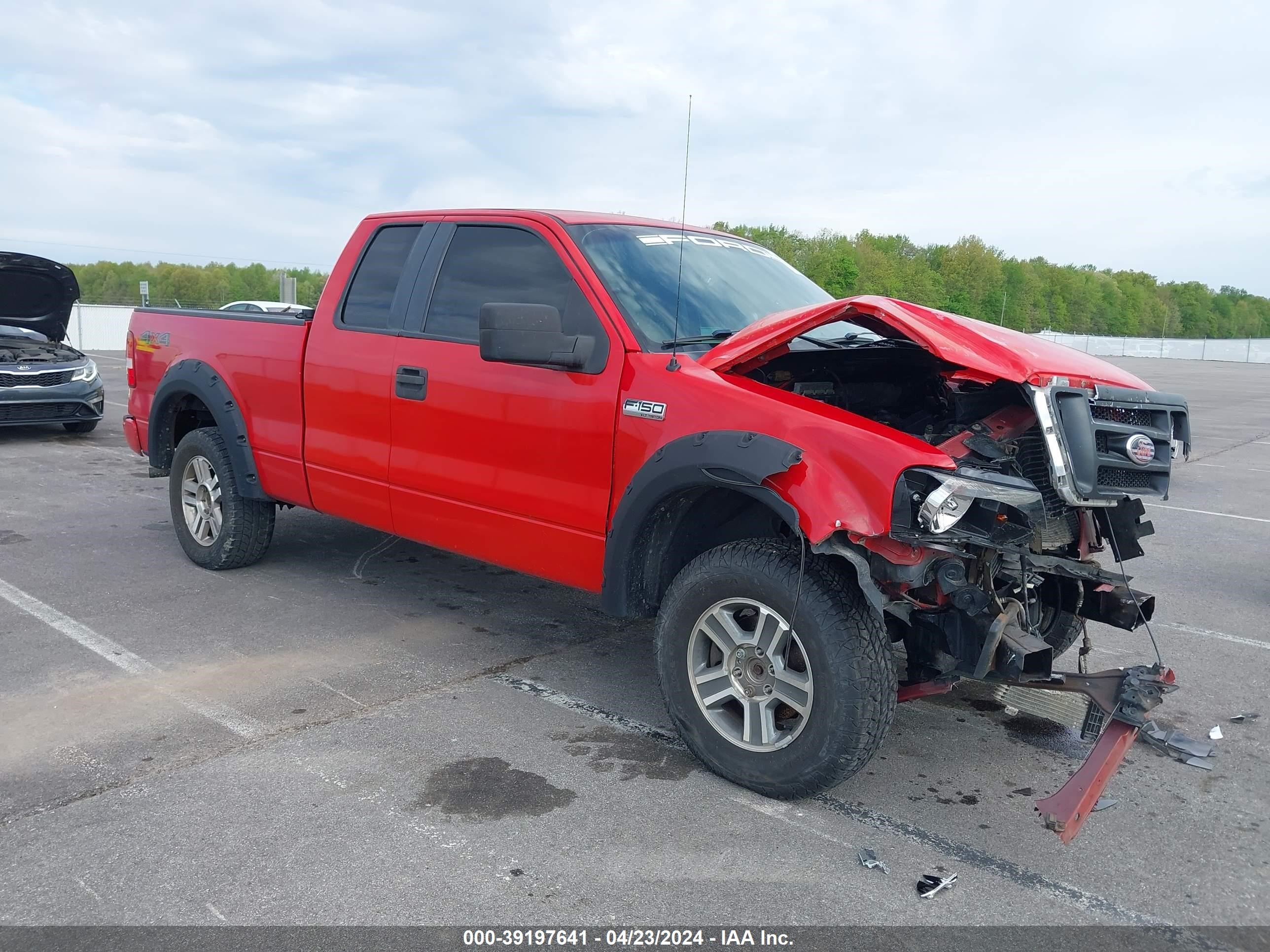 ford f-150 2007 1ftrx14w07na05719