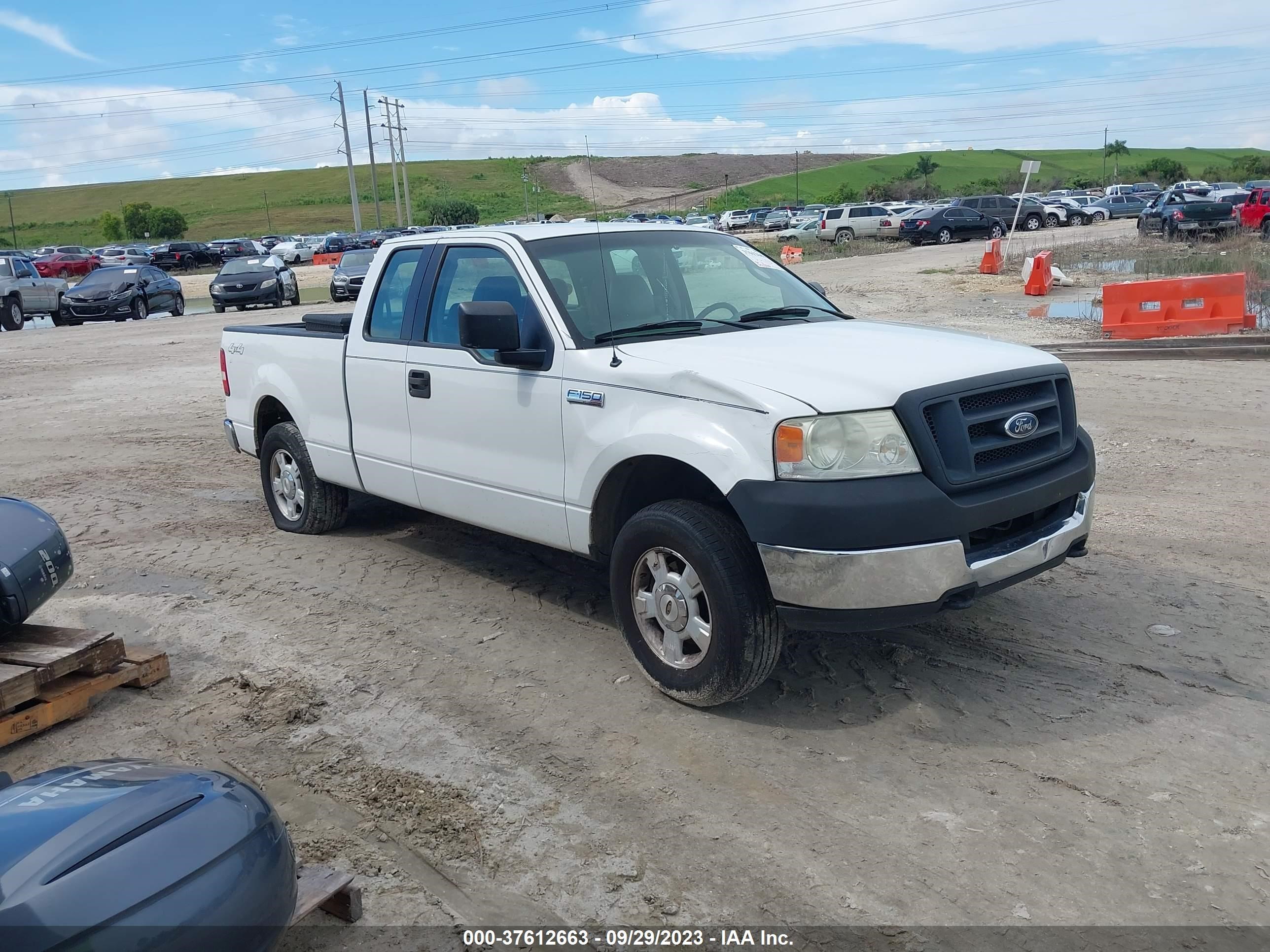 ford f-150 2005 1ftrx14w15fa78475