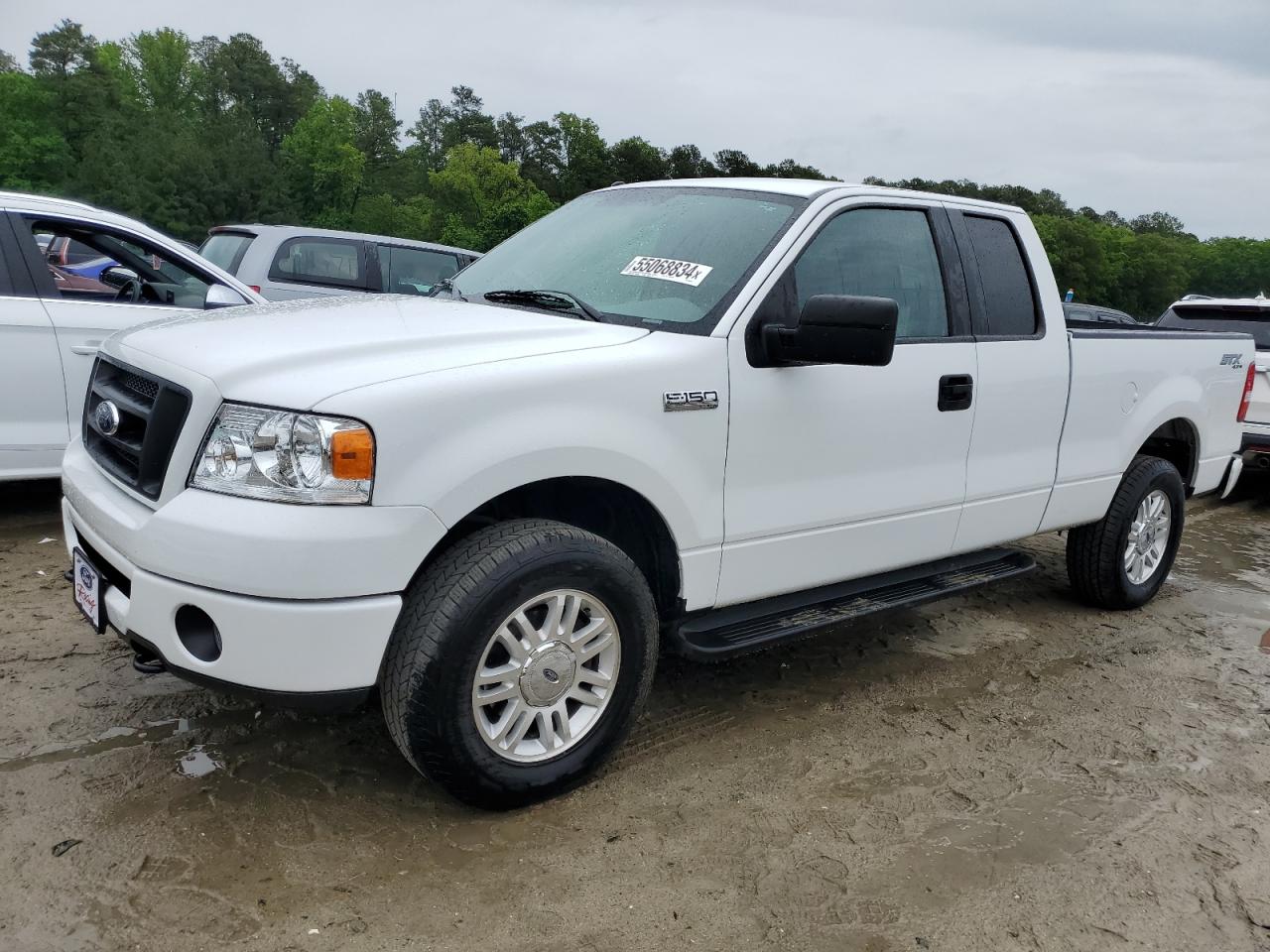 ford f-150 2007 1ftrx14w17na40320