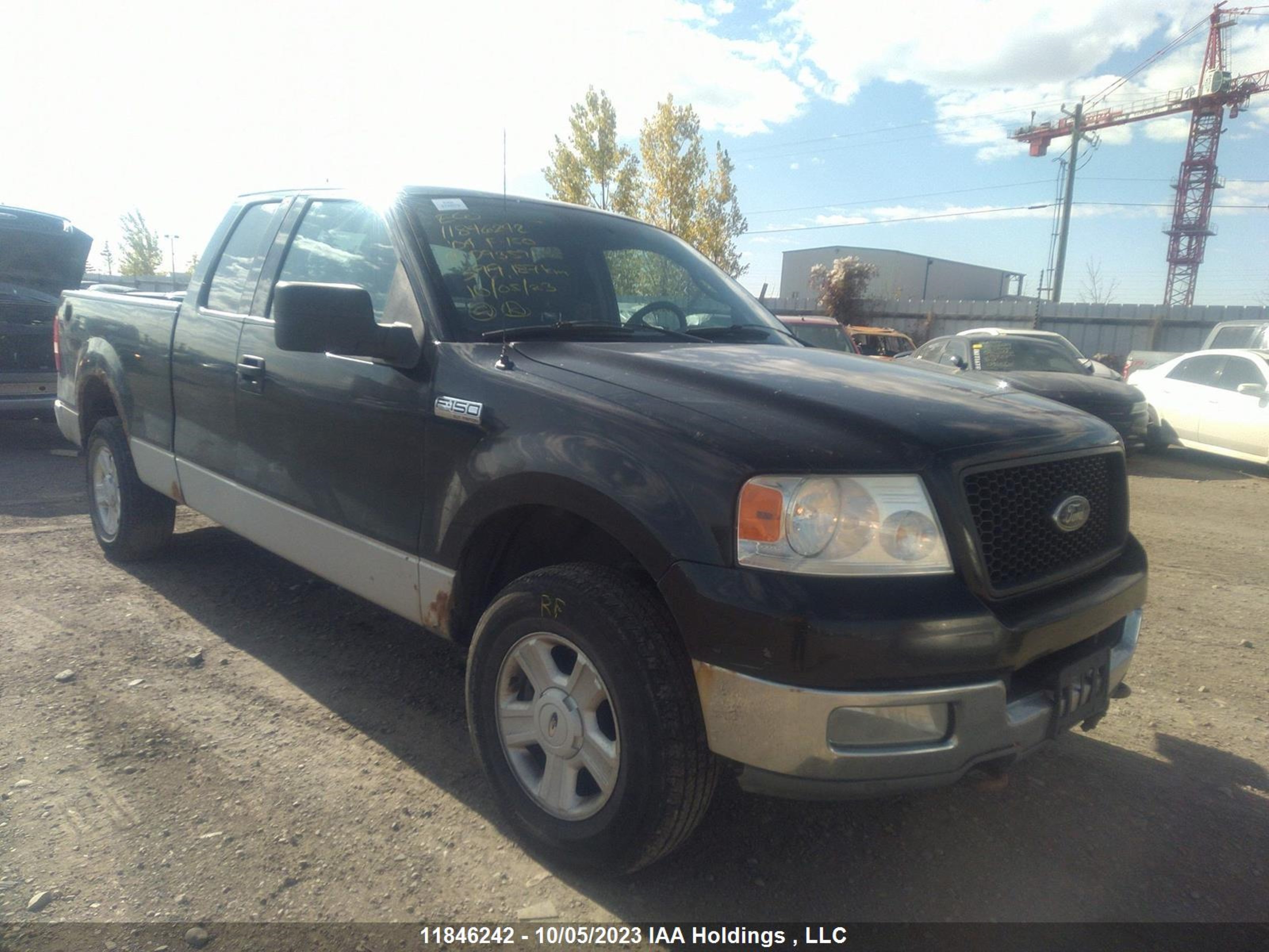 ford f-150 2004 1ftrx14w34kd93591