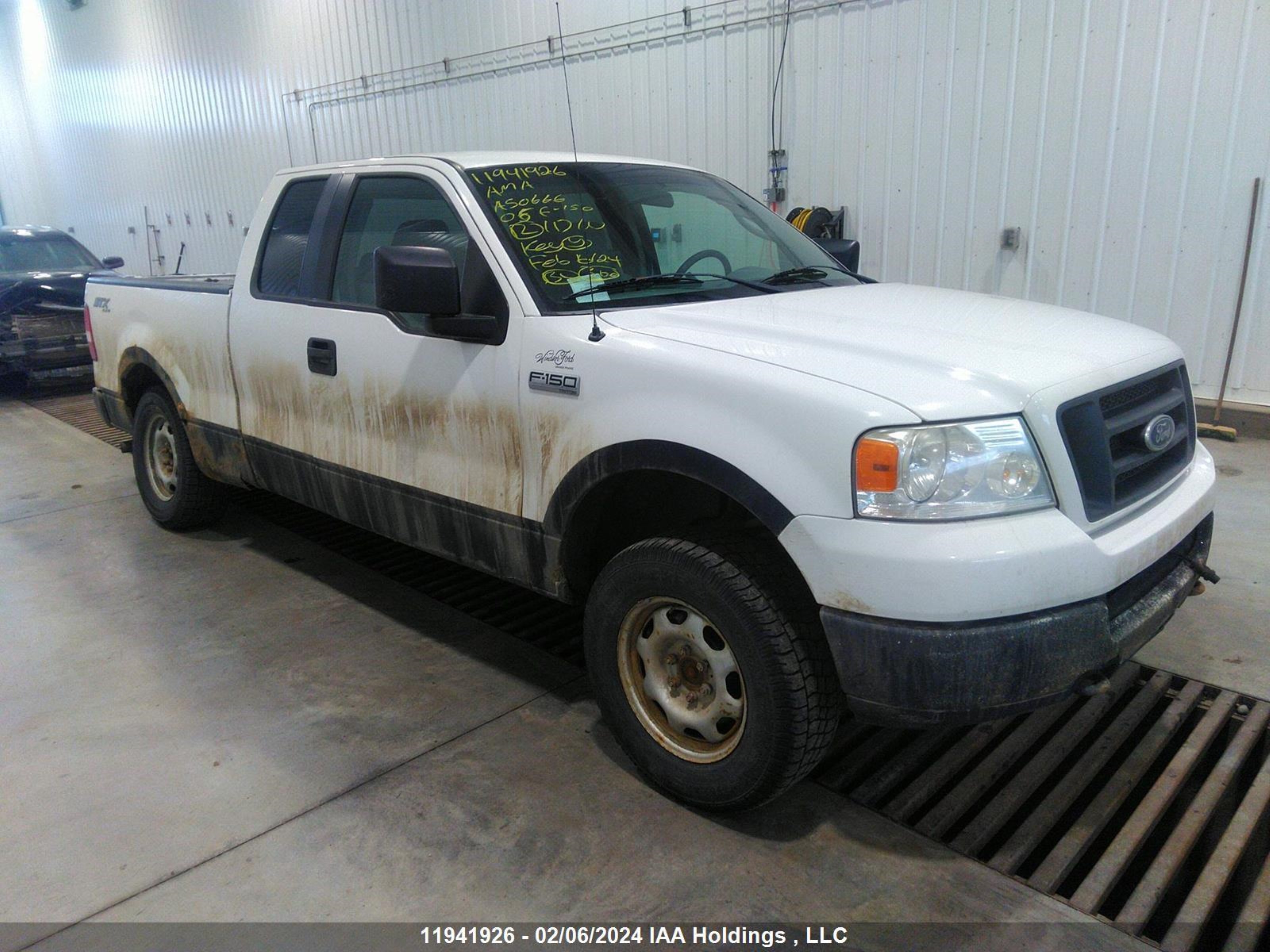 ford f-150 2005 1ftrx14w35na50666