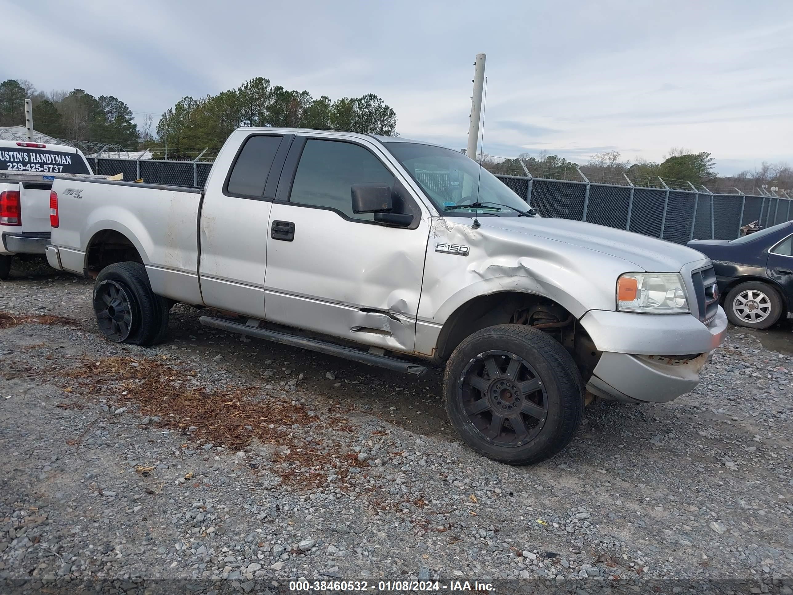 ford f-150 2005 1ftrx14w45fa19680