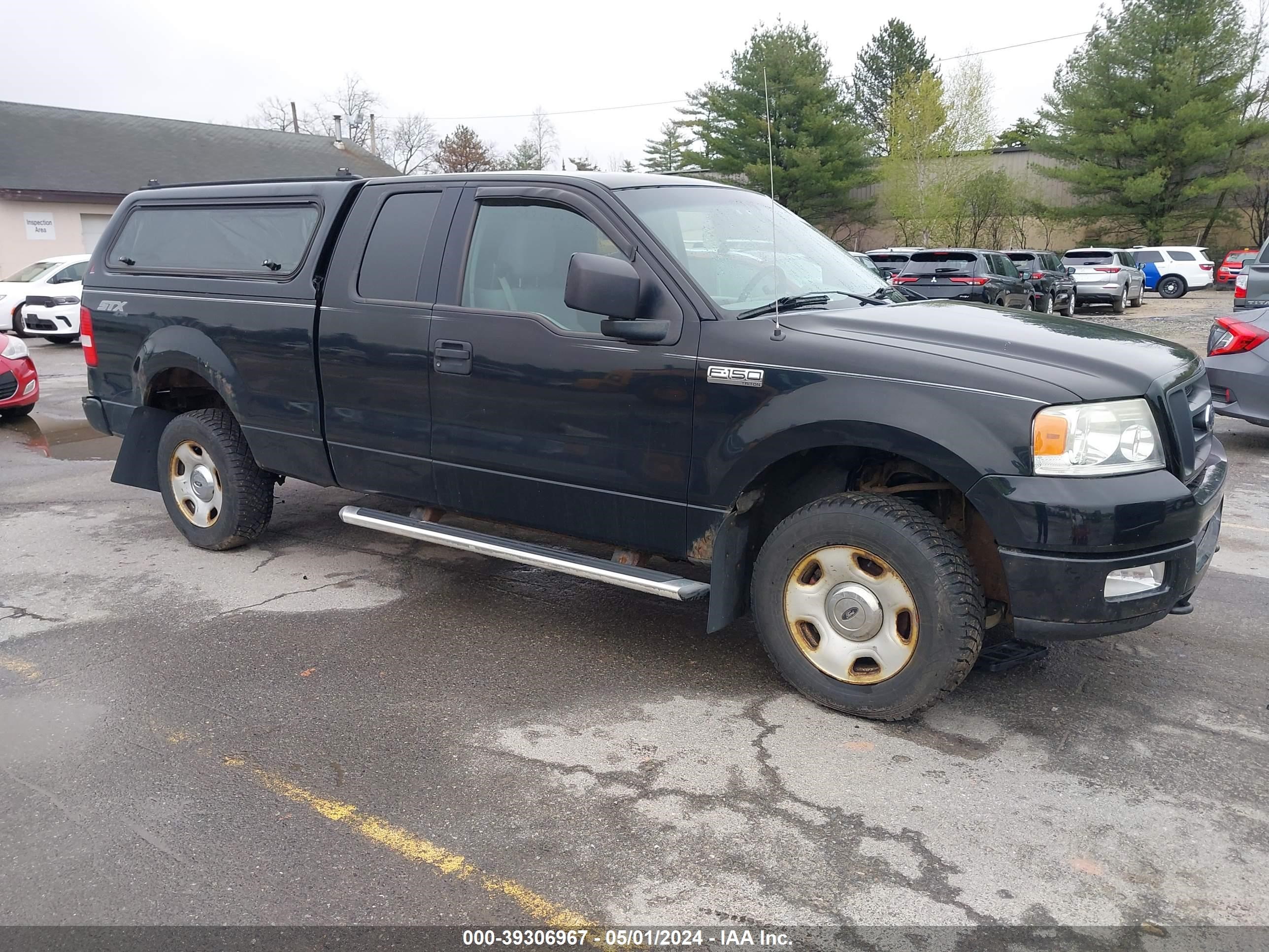 ford f-150 2005 1ftrx14w45fa57846