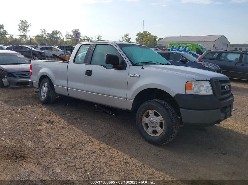 ford f-150 2005 1ftrx14w75nb14675