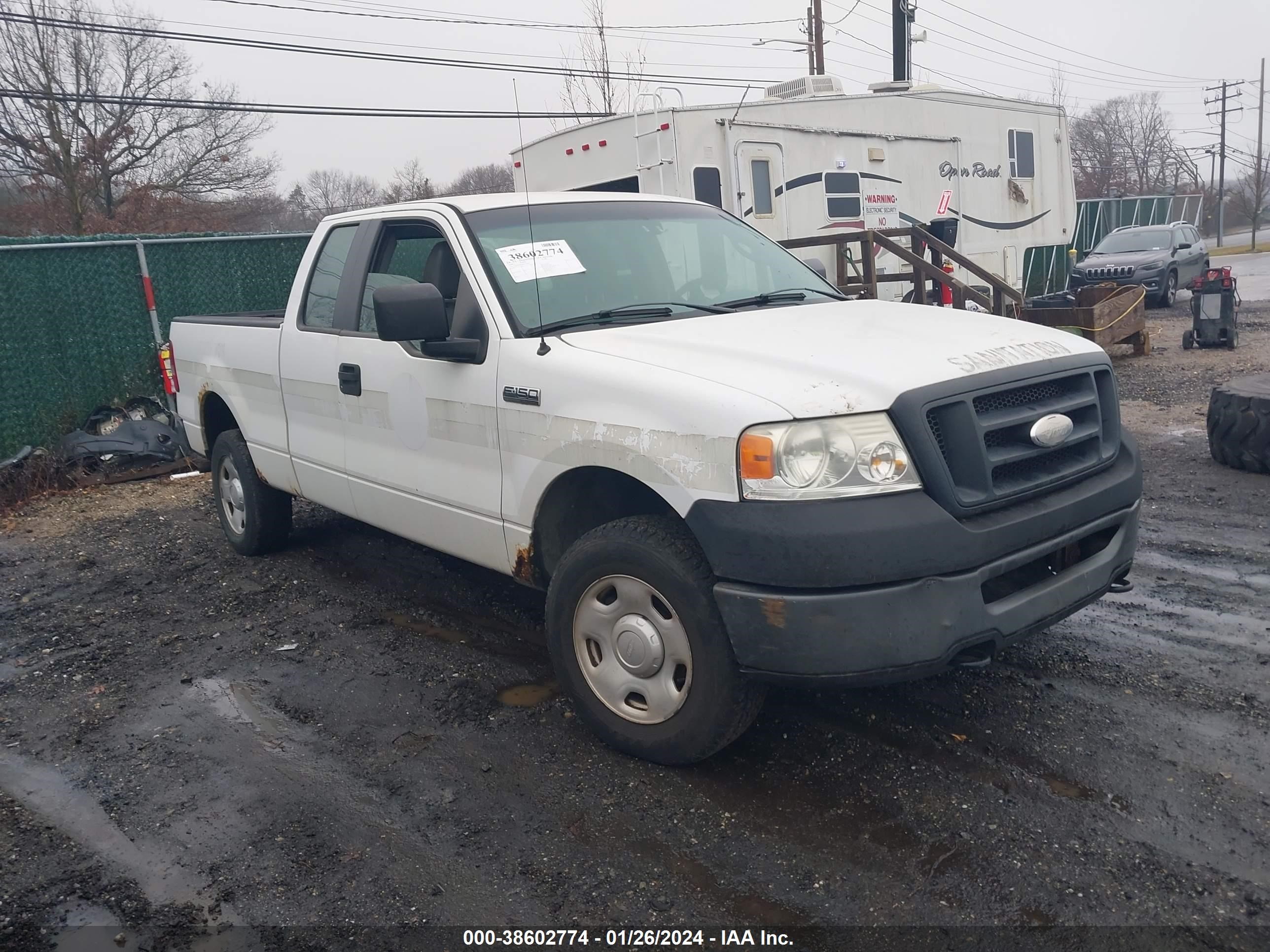 ford f-150 2008 1ftrx14wx8fc14722