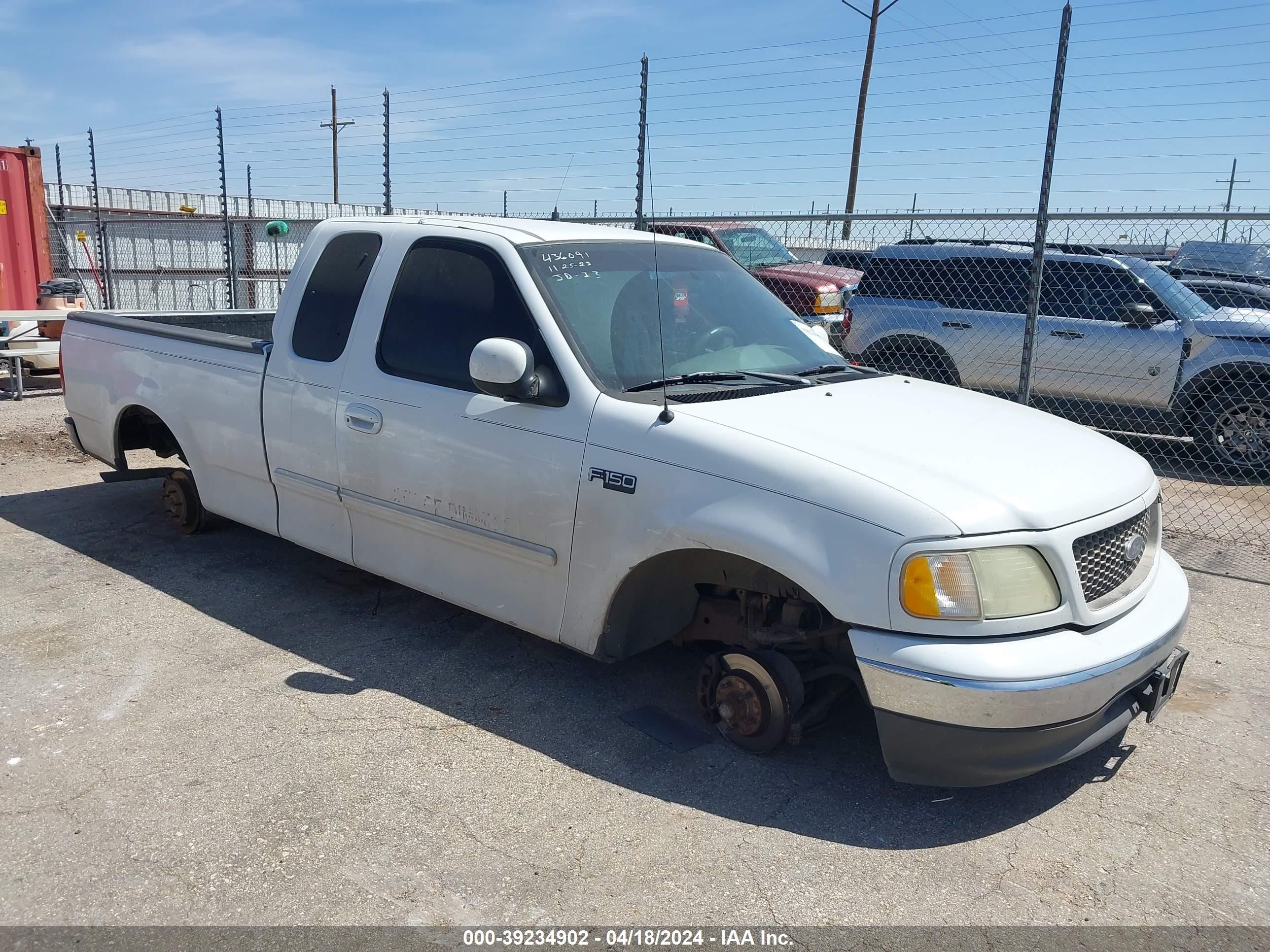 ford f-150 2003 1ftrx17203na88751