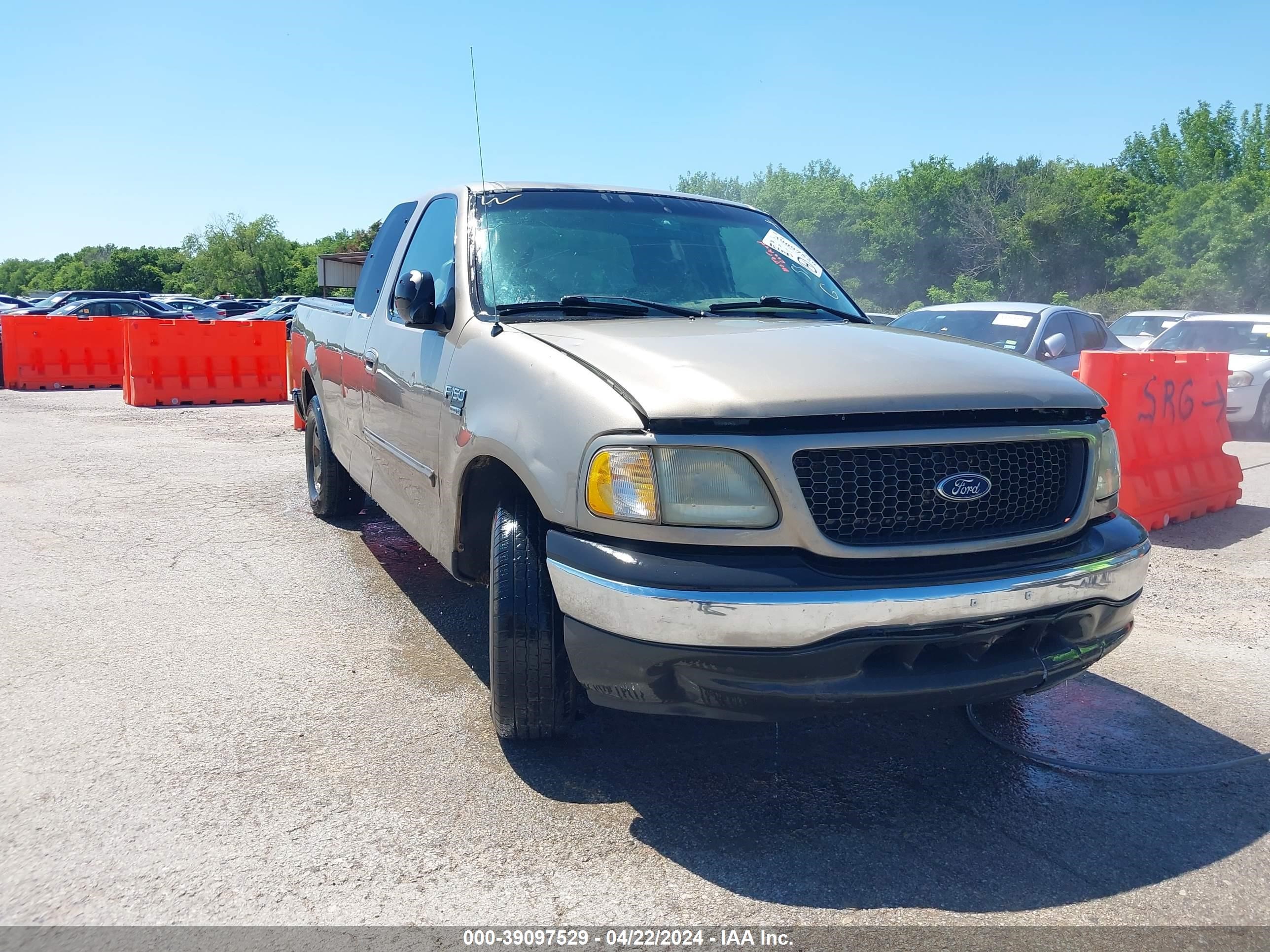 ford f-150 2002 1ftrx17l22ka86833