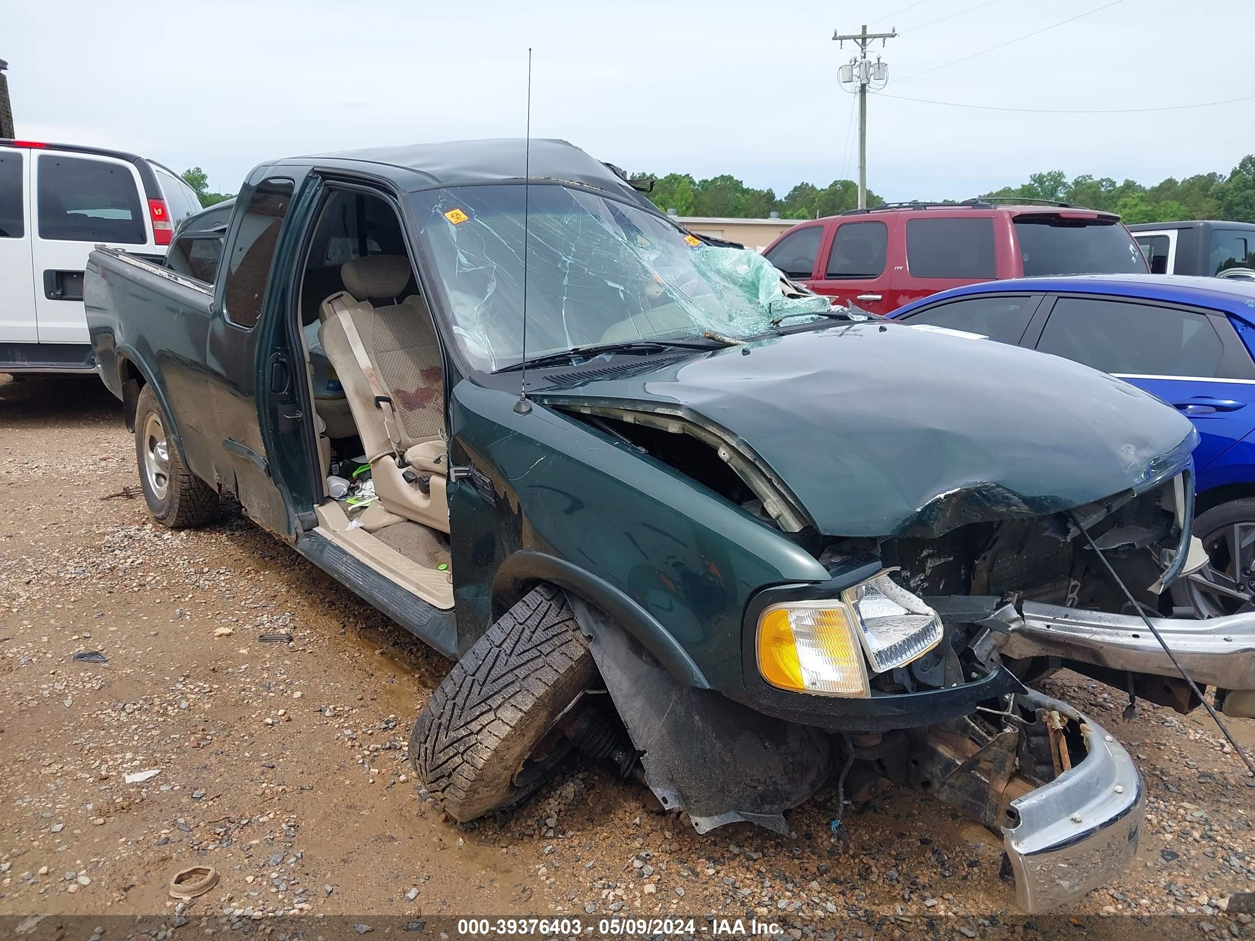 ford f-150 2002 1ftrx18l02na14090