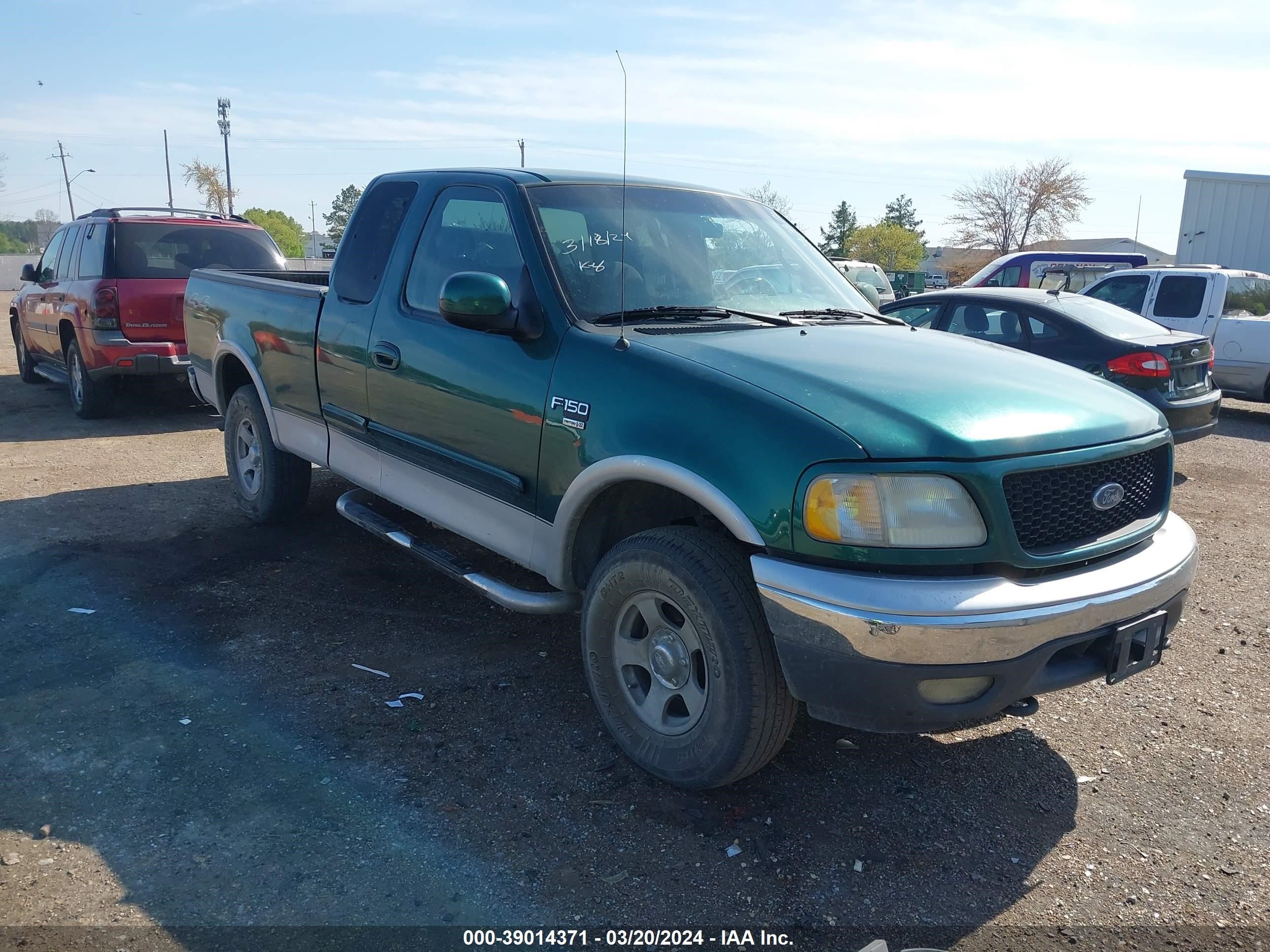 ford f-150 2000 1ftrx18l4yka11669