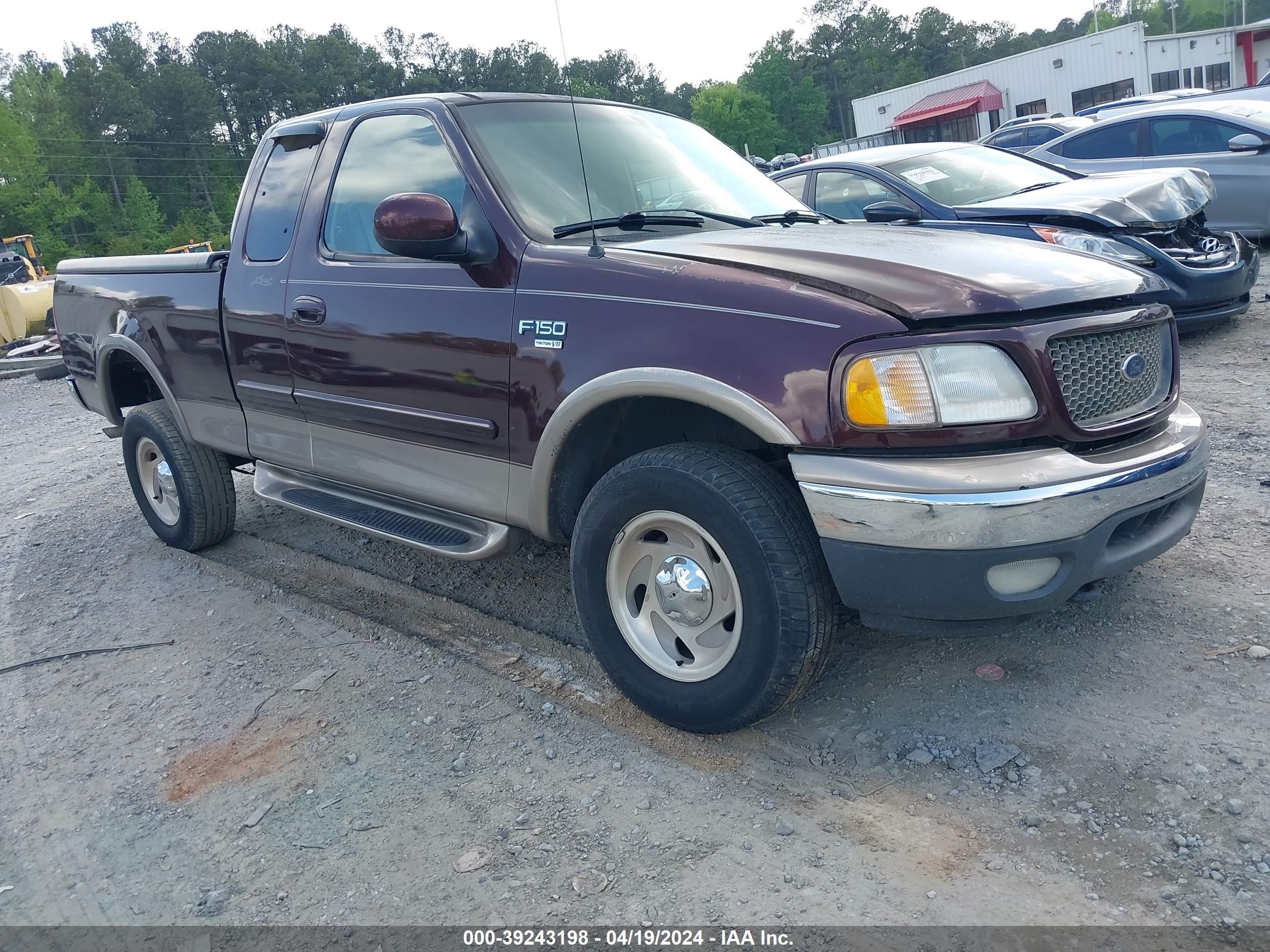 ford f-150 2001 1ftrx18l71nb01371