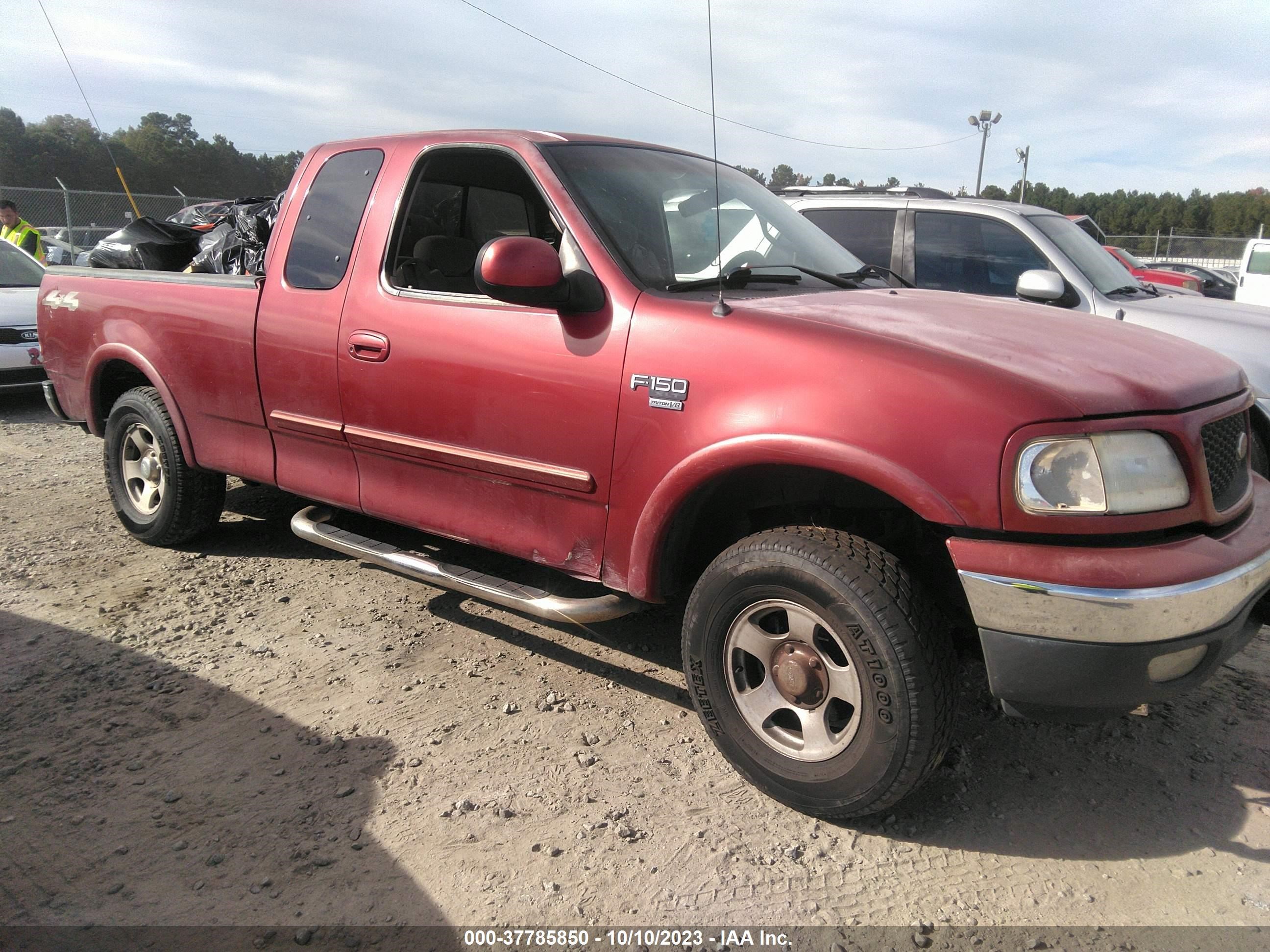 ford f-150 2001 1ftrx18l71nb13911