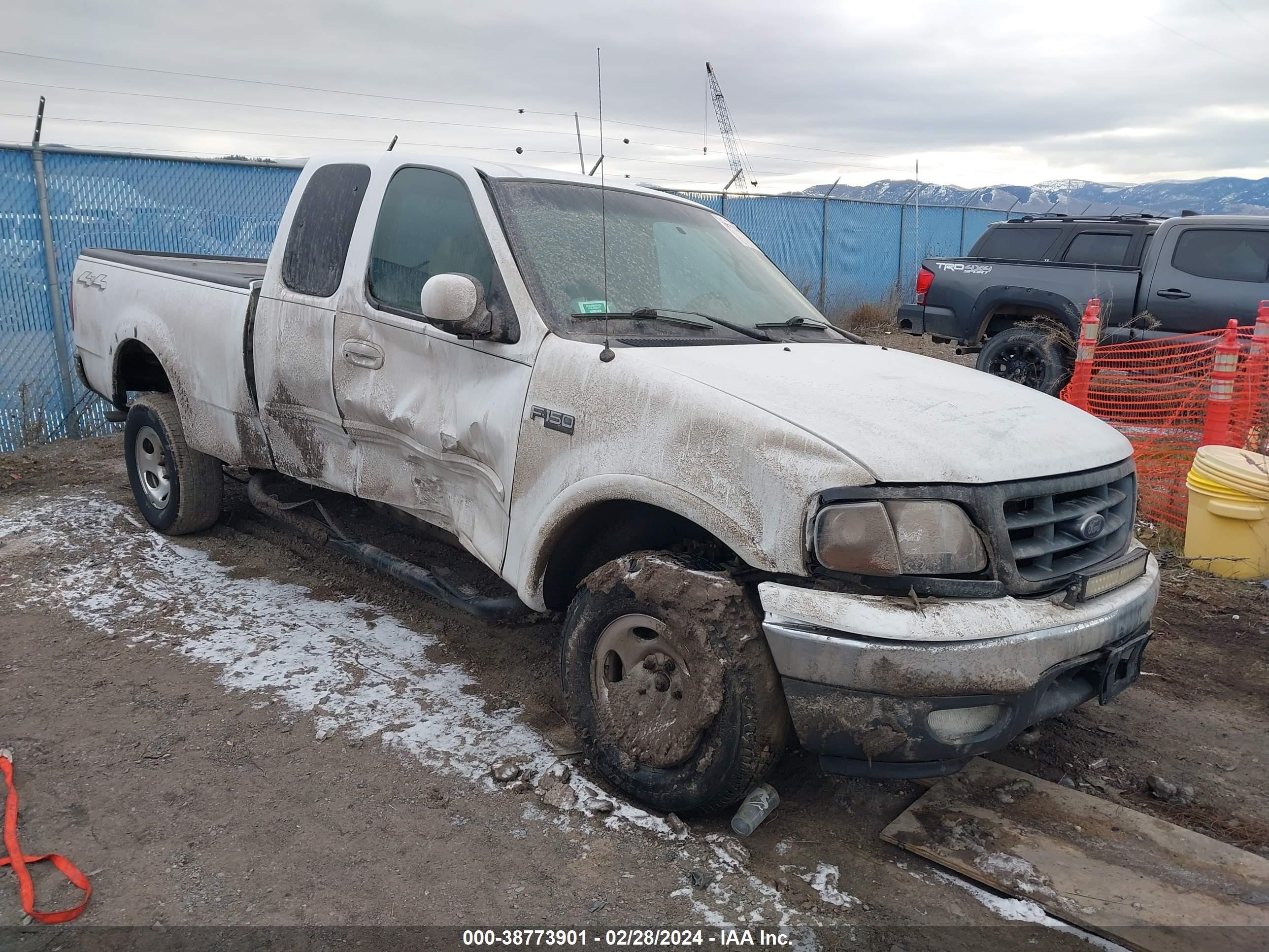 ford f-150 2001 1ftrx18w71nb60317