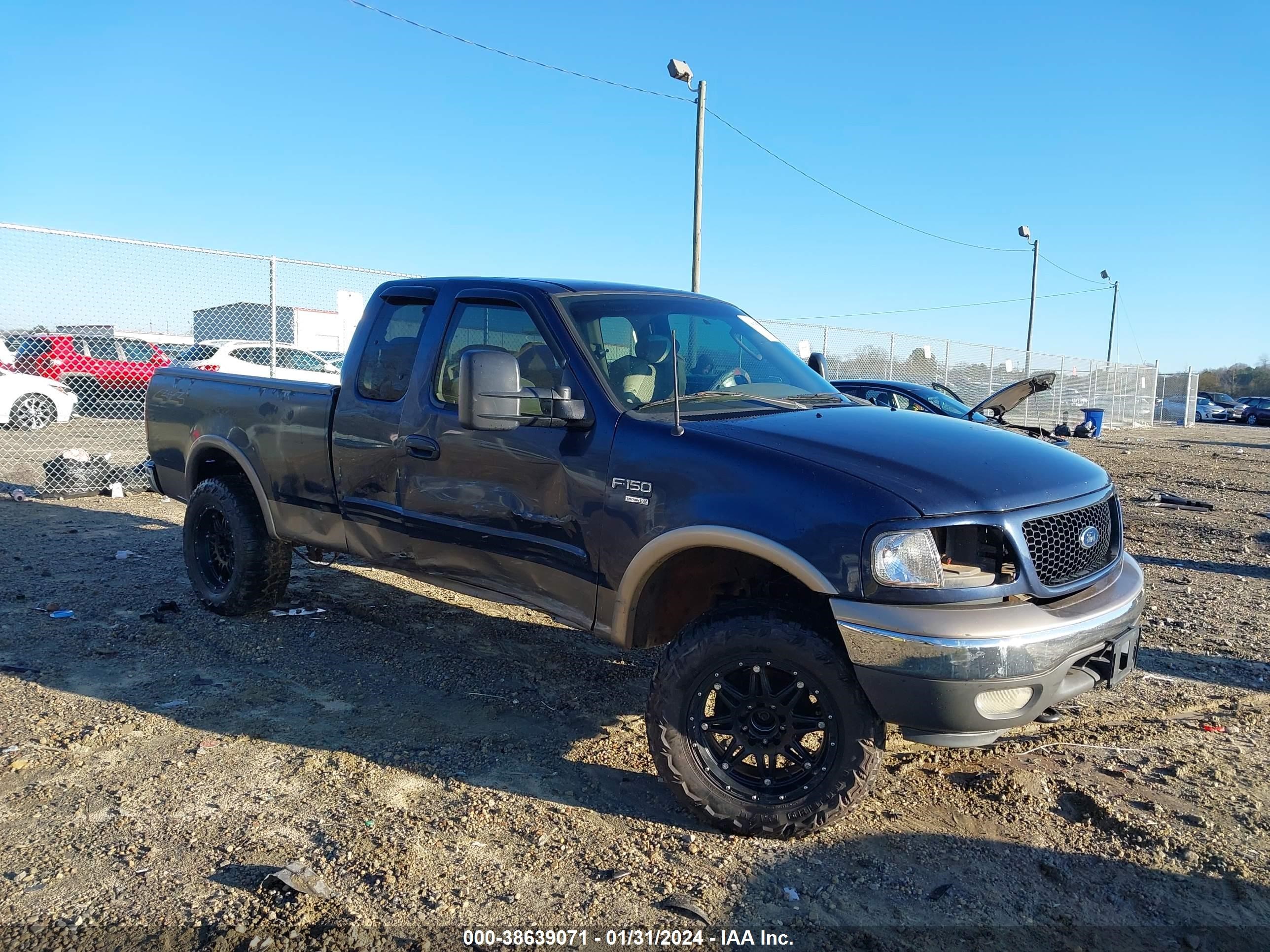 ford f-150 2002 1ftrx18w92nb30947