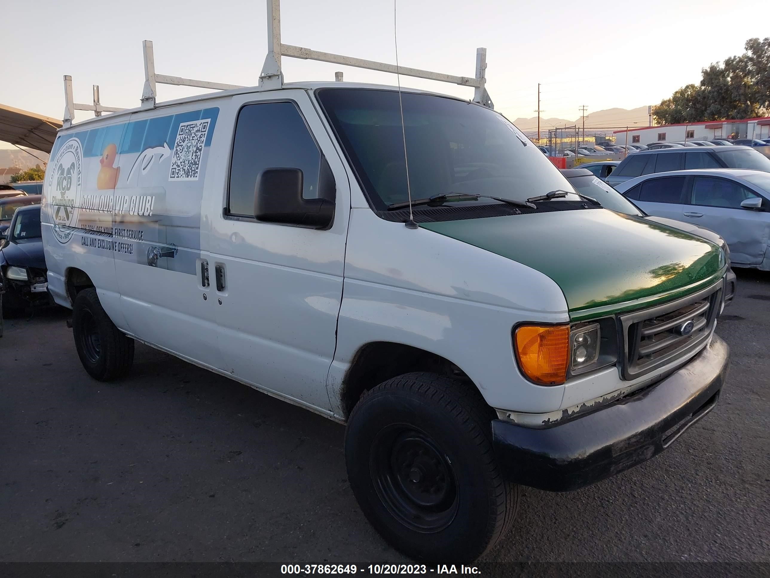 ford econoline 2003 1ftse34l83hb83489