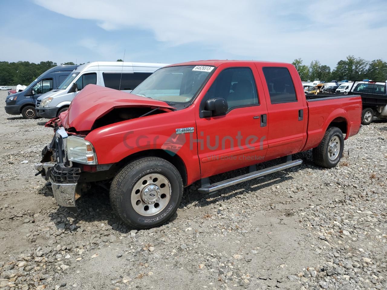 ford f250 2005 1ftsw20515eb03033