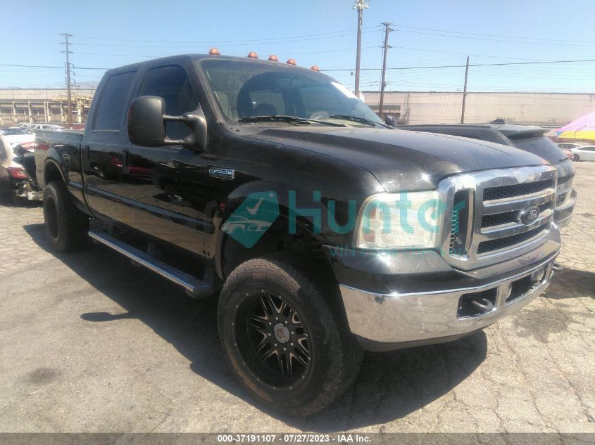 ford f250 2005 1ftsw21p45ea81576