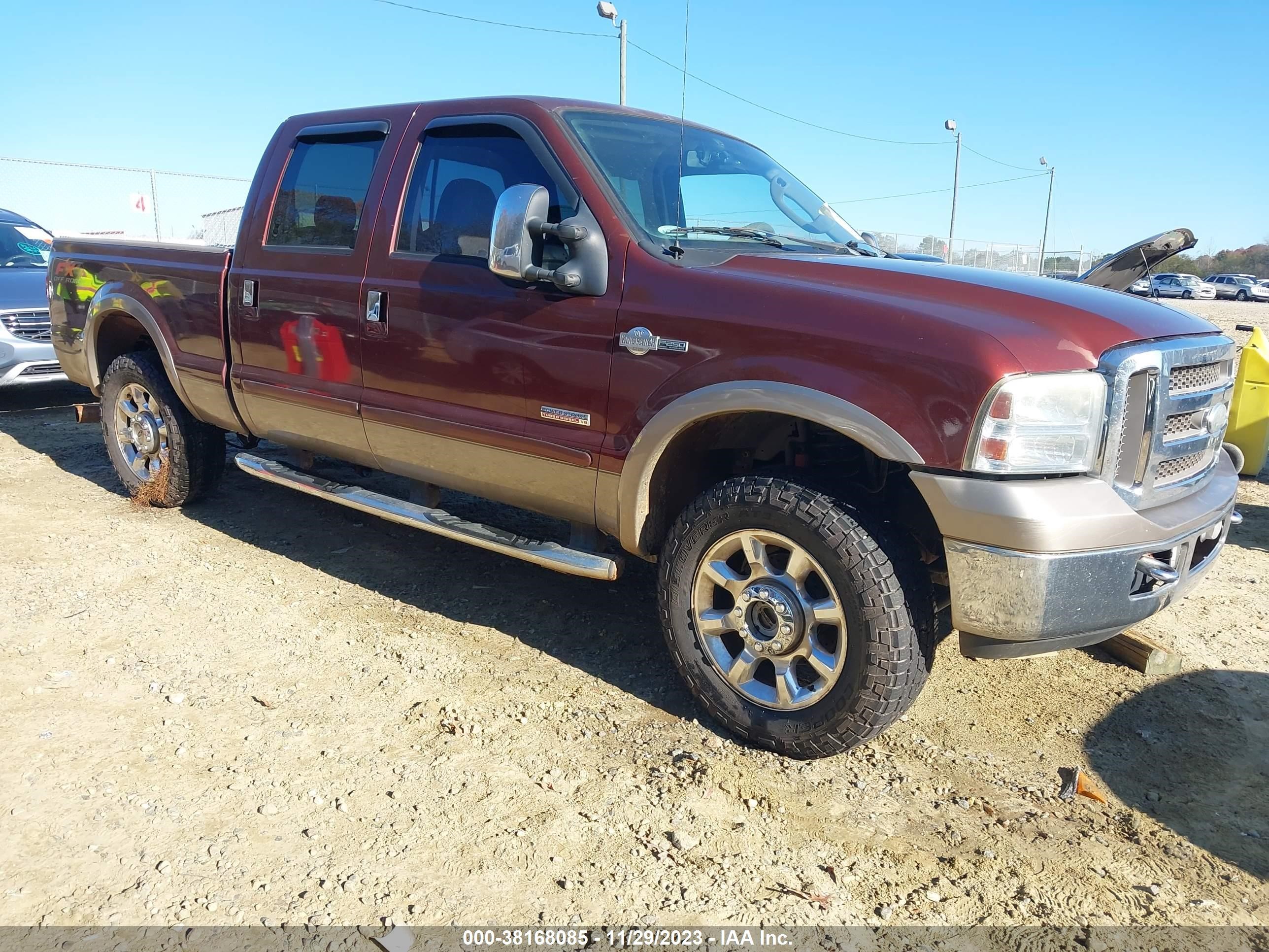 ford f250 2006 1ftsw21p56ed06167