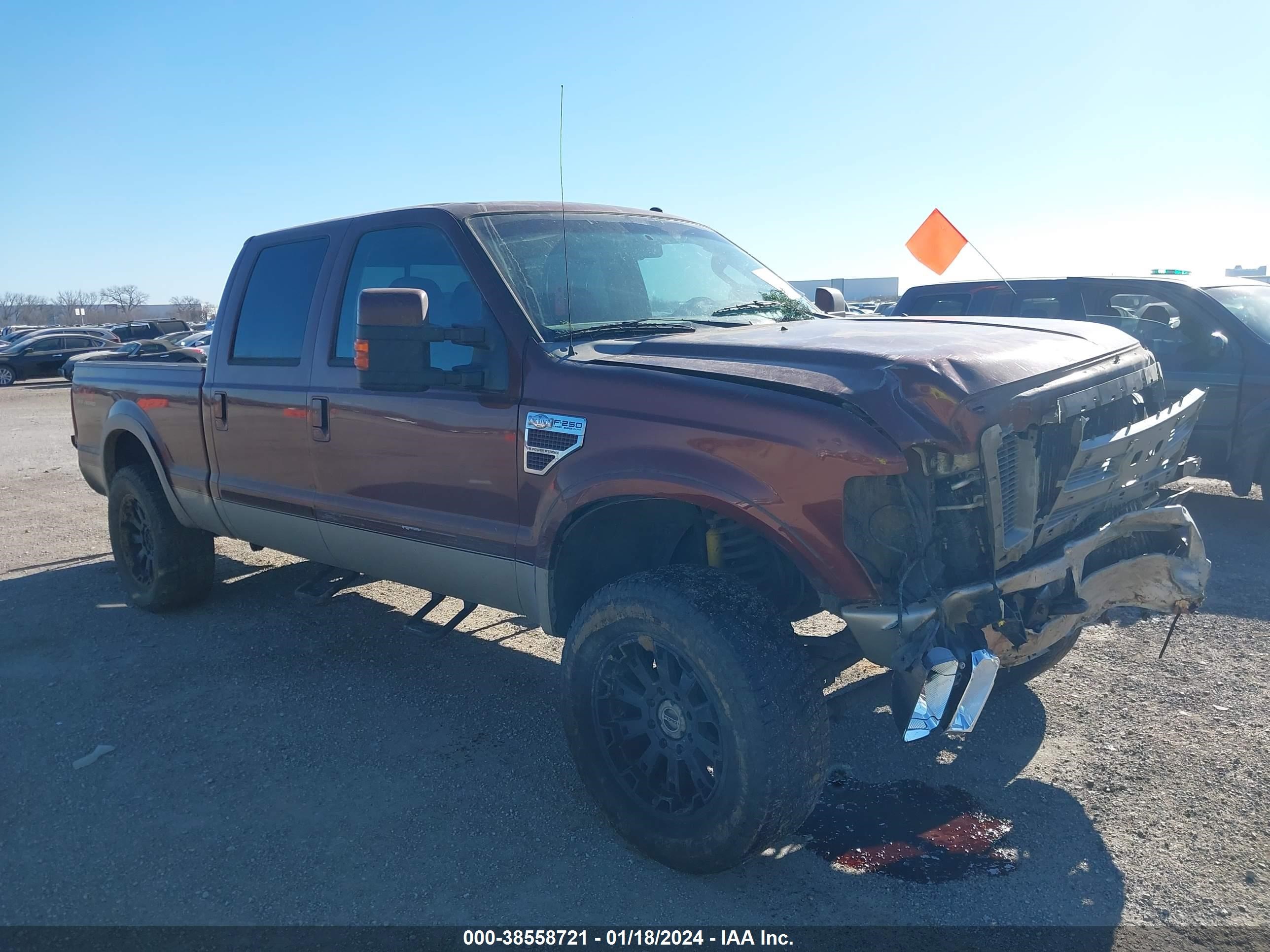 ford f250 2008 1ftsw21r28ec40424