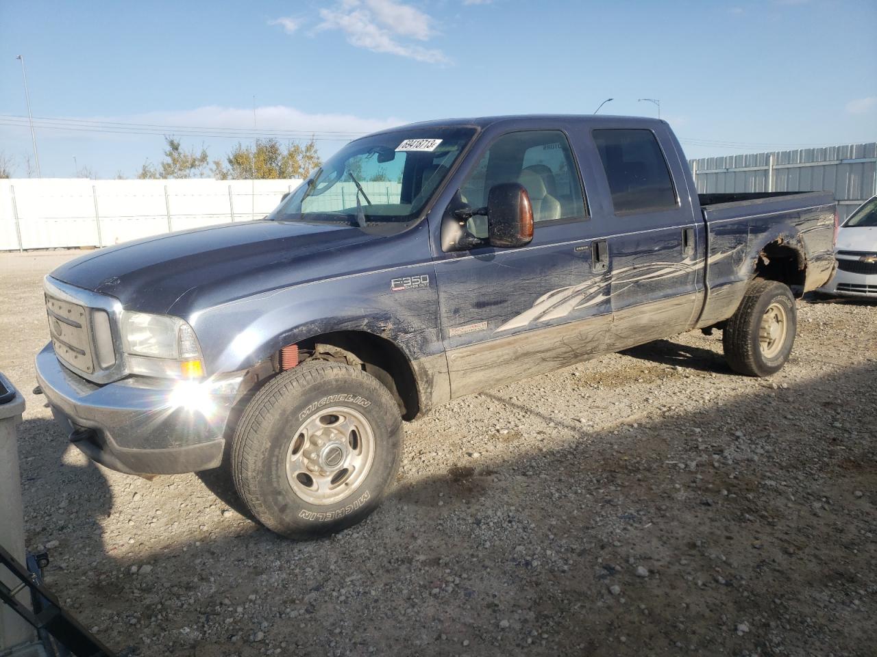 ford f350 2004 1ftsw31p34ed19518