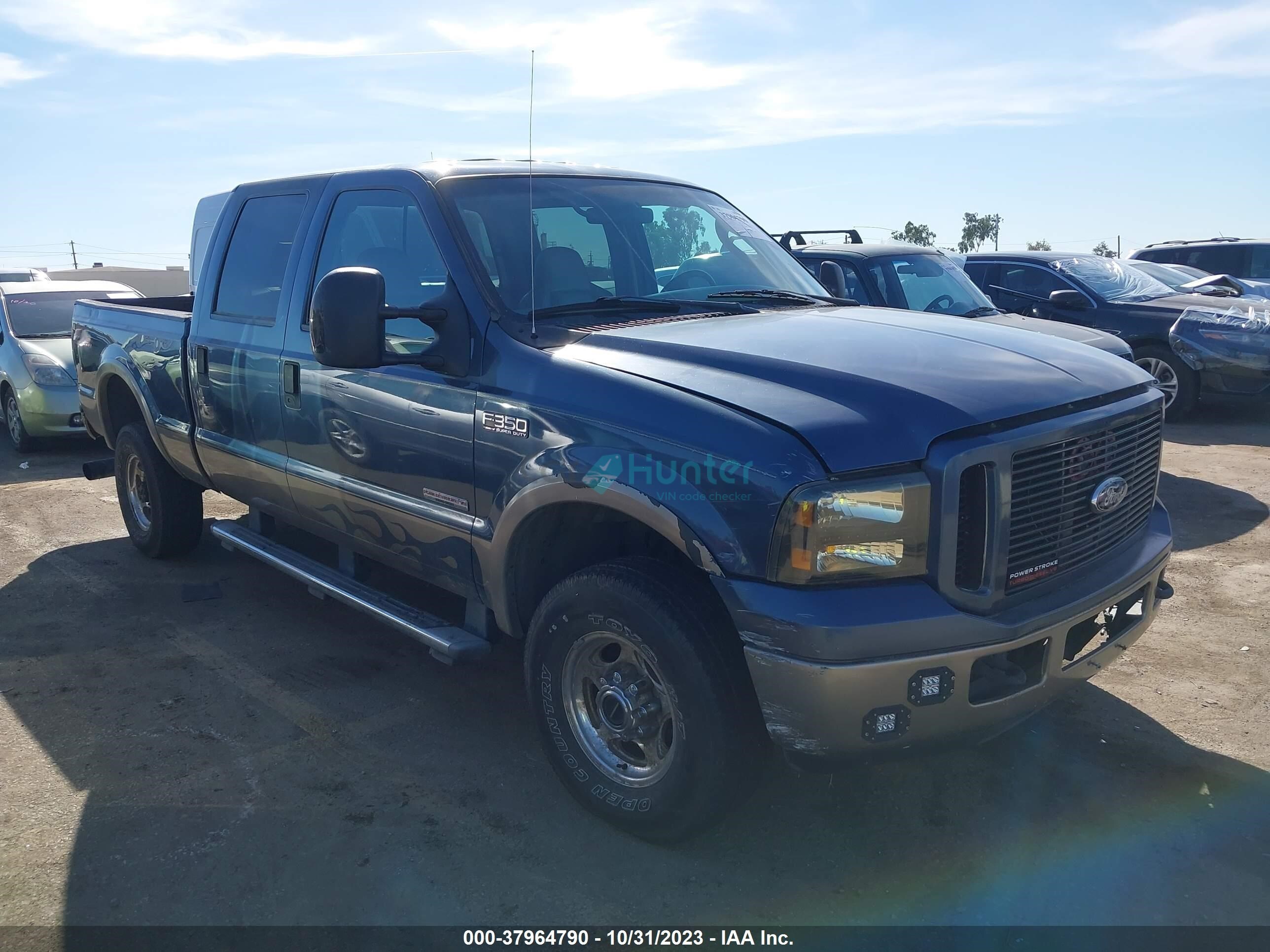 ford f350 2004 1ftsw31p54ed54853