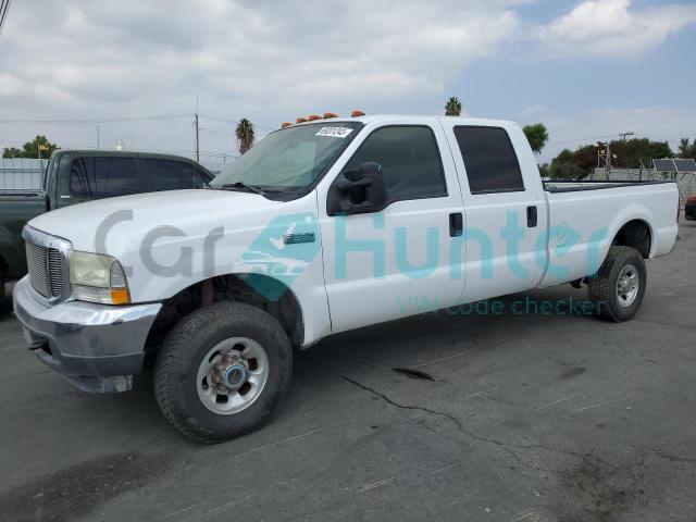 ford f350 srw s 2004 1ftsw31px4ea46559
