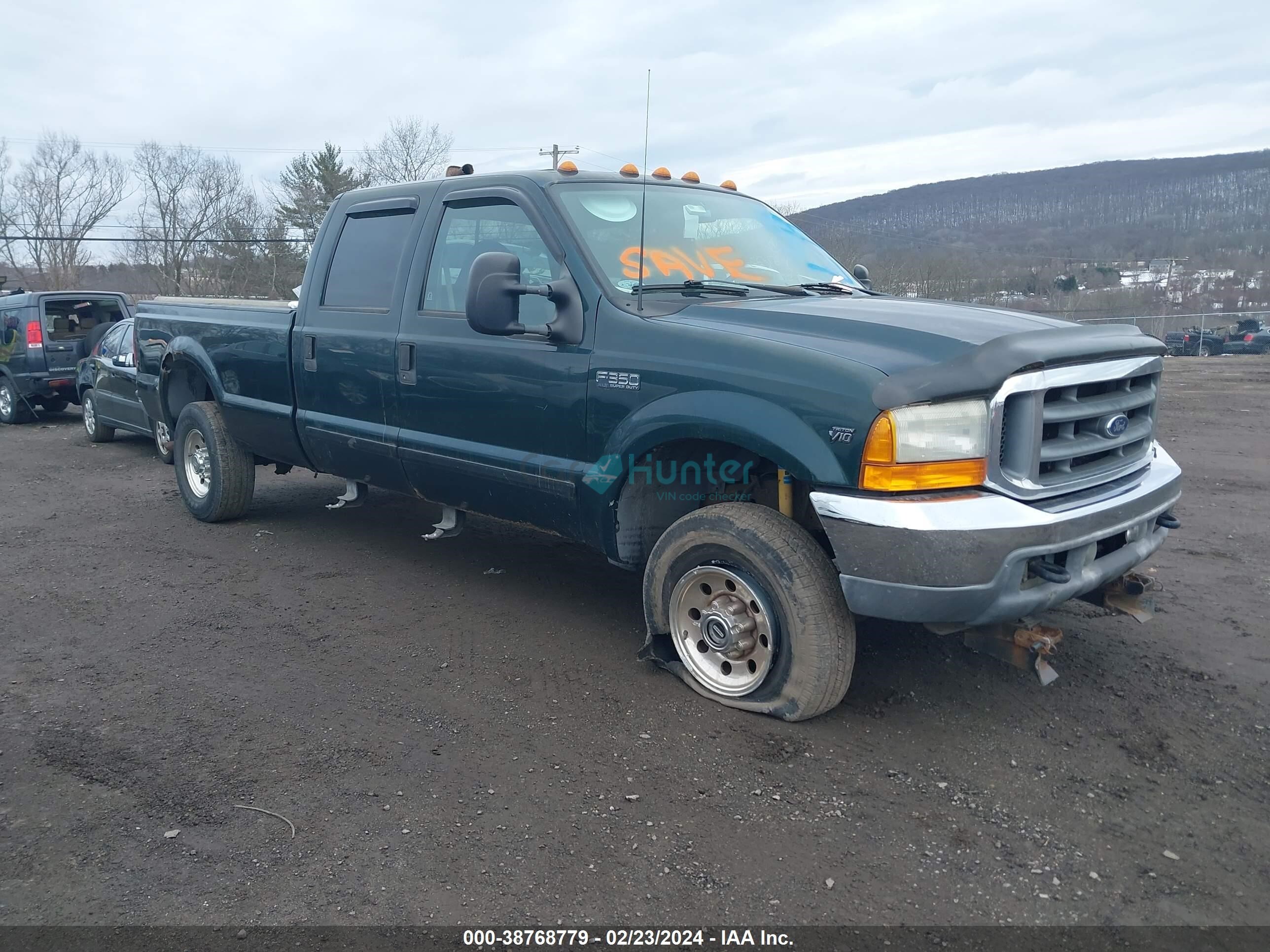 ford f350 2001 1ftsw31s21ed08221