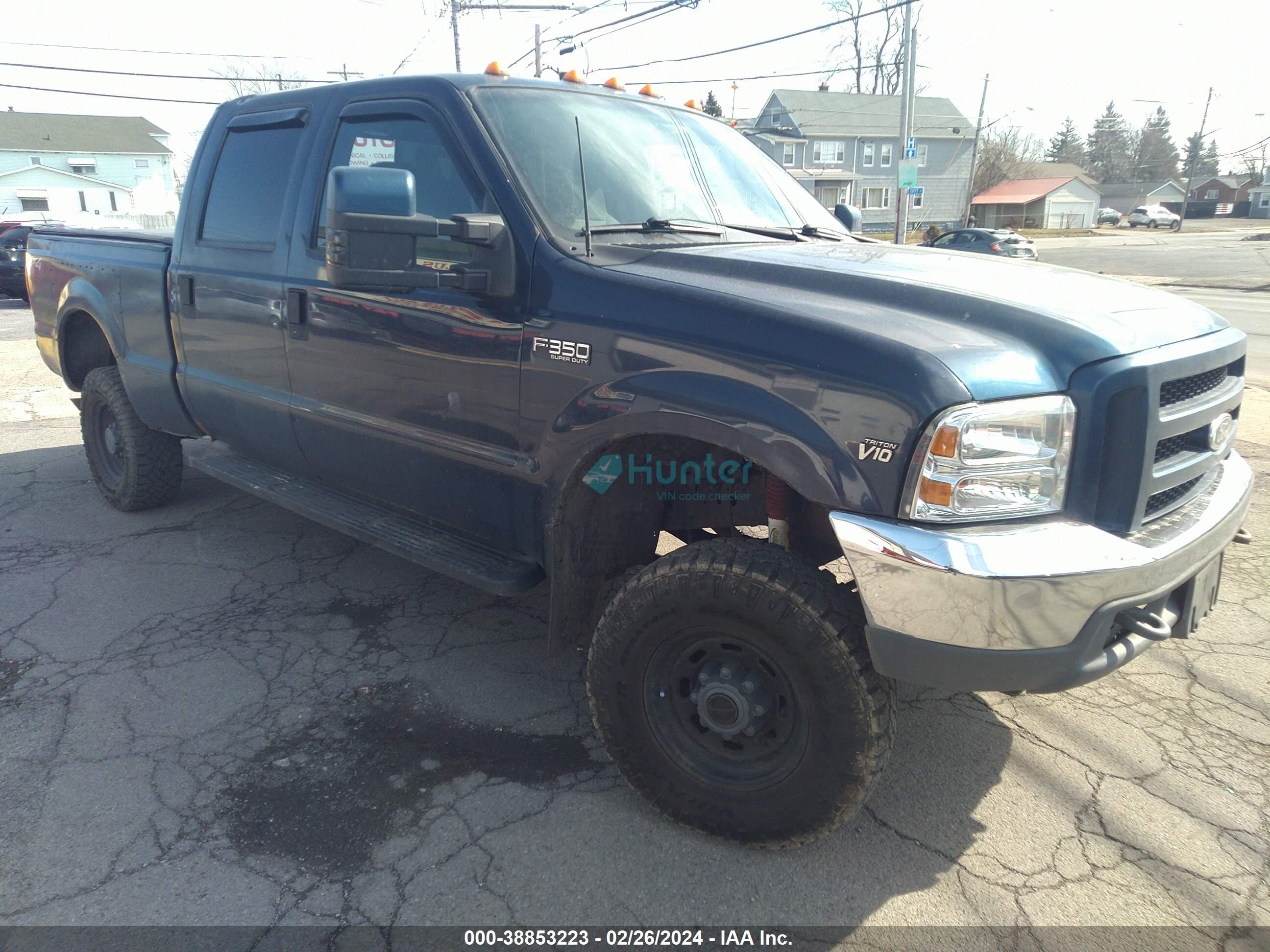 ford f350 2004 1ftsw31s64ec13696
