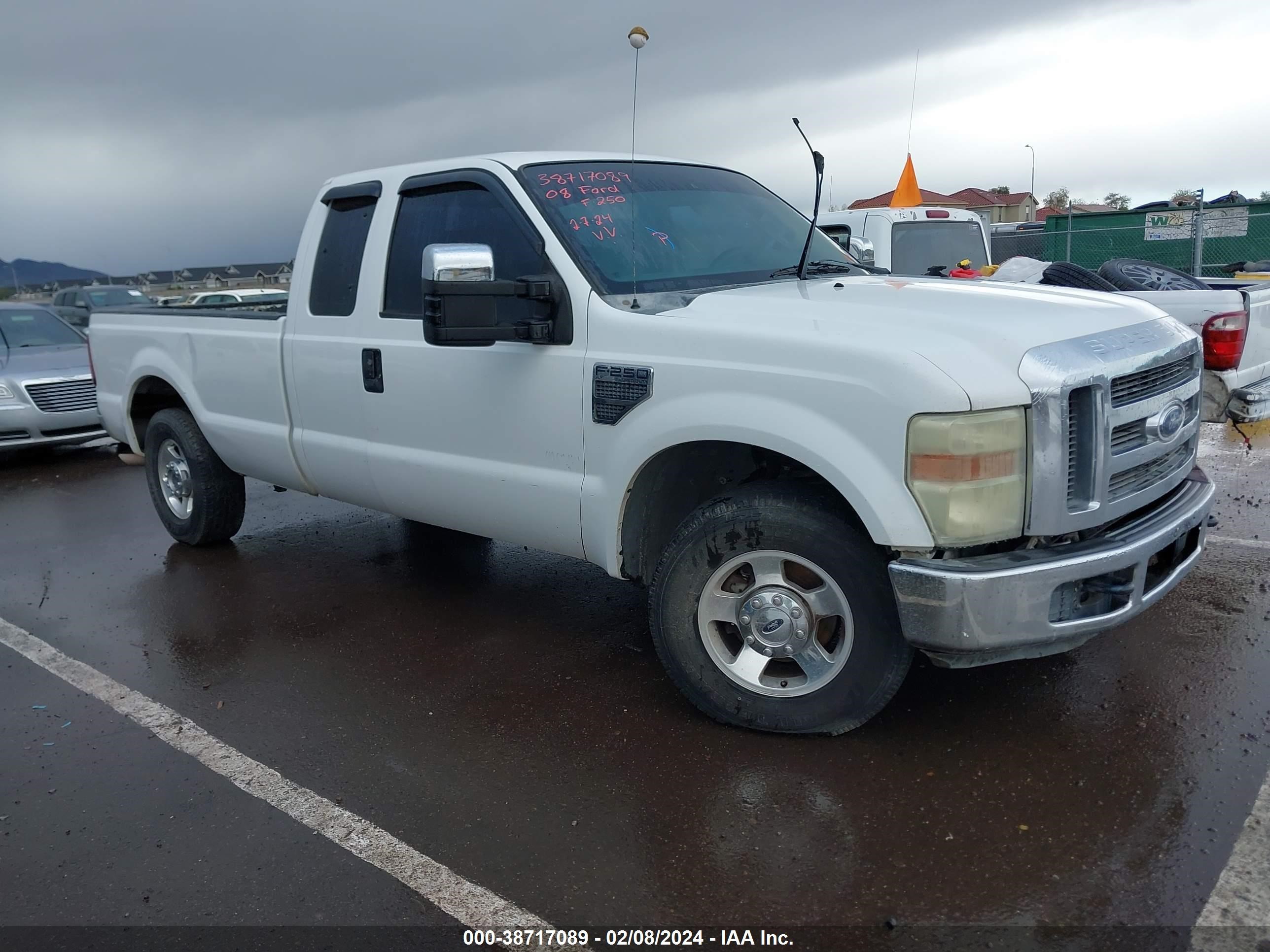 ford f250 2008 1ftsx20518eb66926