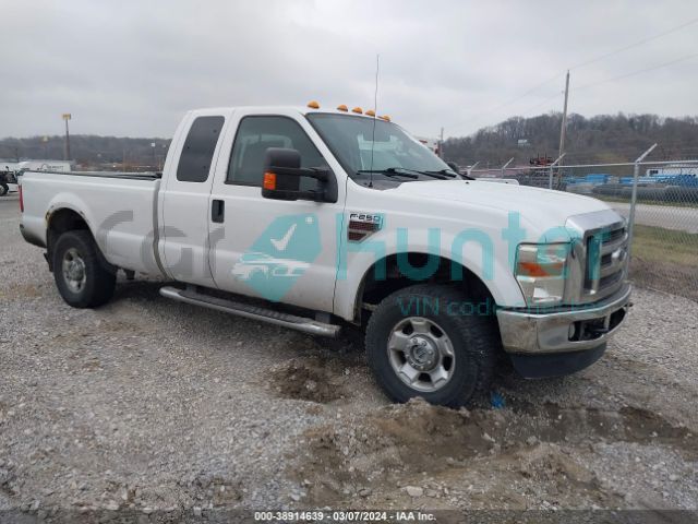 ford f-250 2010 1ftsx2brxaeb11655