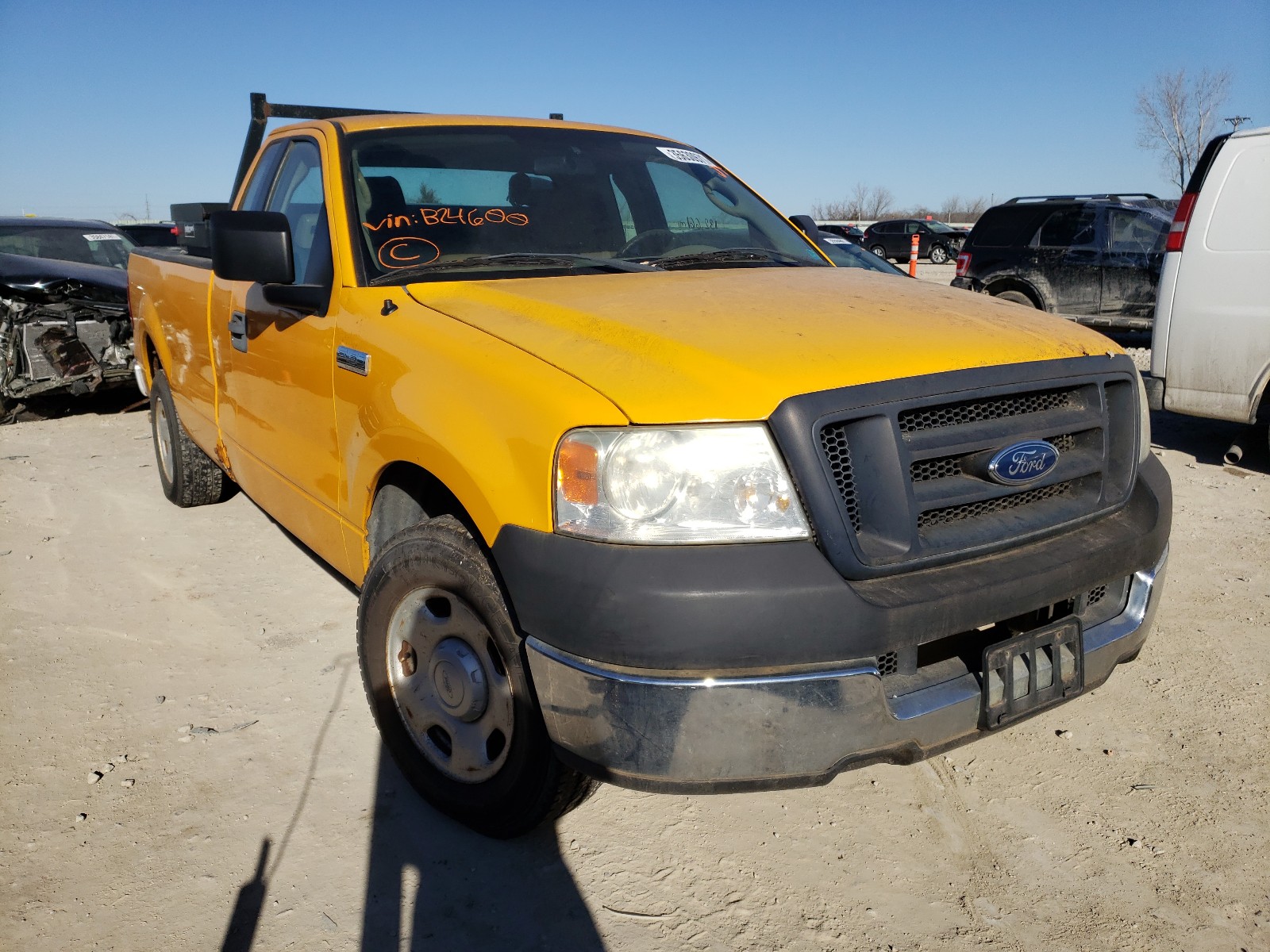 ford f150 2005 1ftvf125x5nb24600